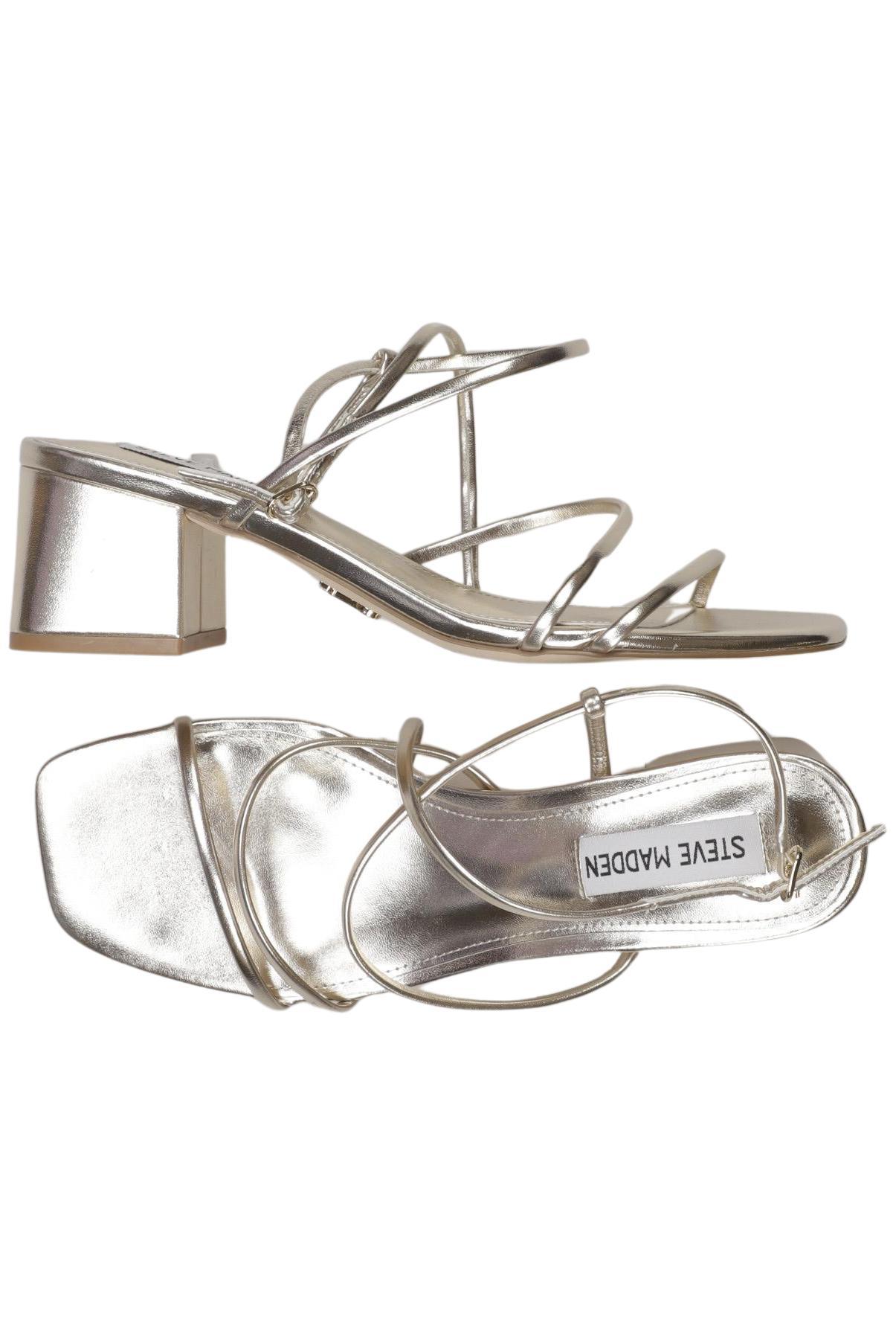 

Steve Madden Damen Sandale, gold, Gr. 6.5