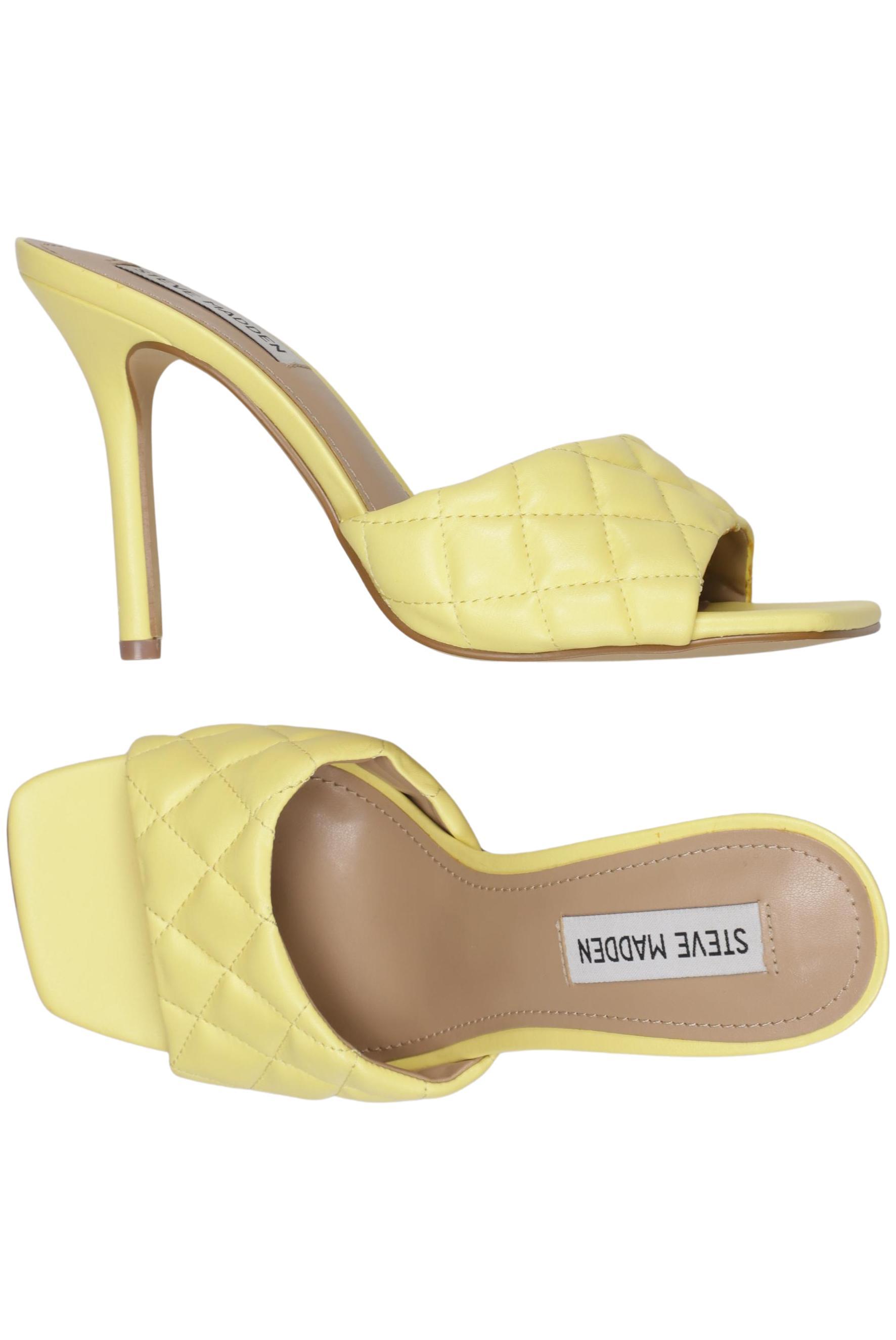 

Steve Madden Damen Sandale, gelb, Gr. 38