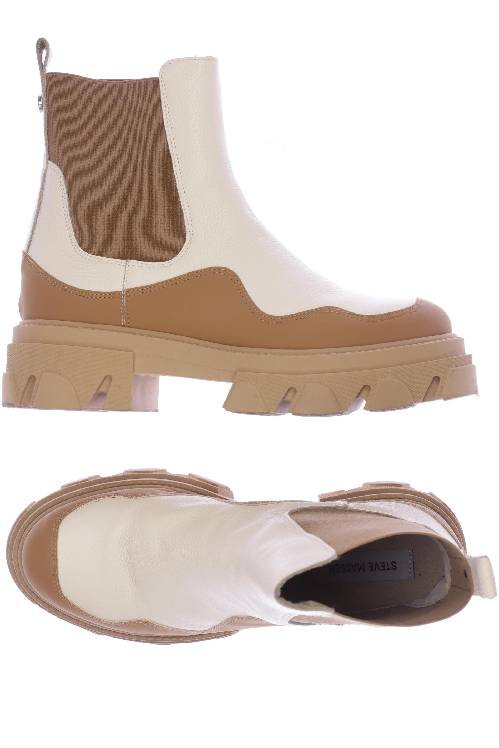 Thumbnail - Steve Madden Damen Stiefelette, cremeweiß, Gr. 41