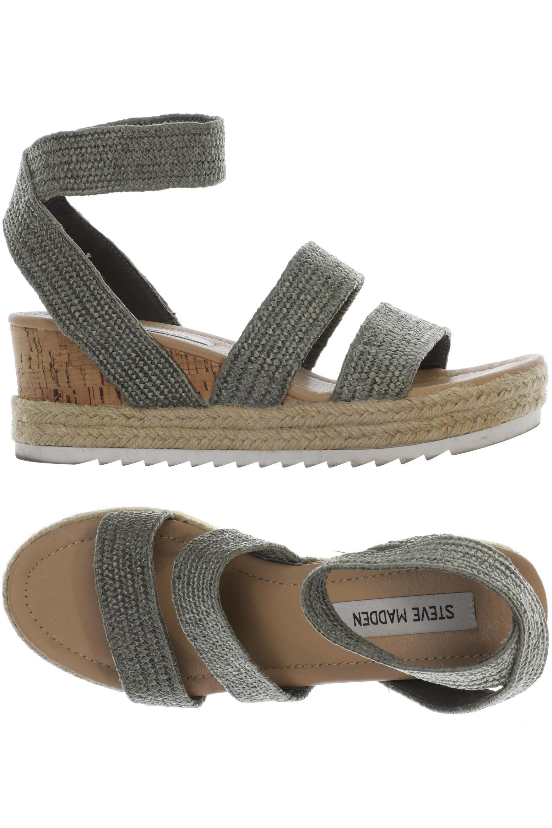 

Steve Madden Damen Sandale, grün, Gr. 7.5