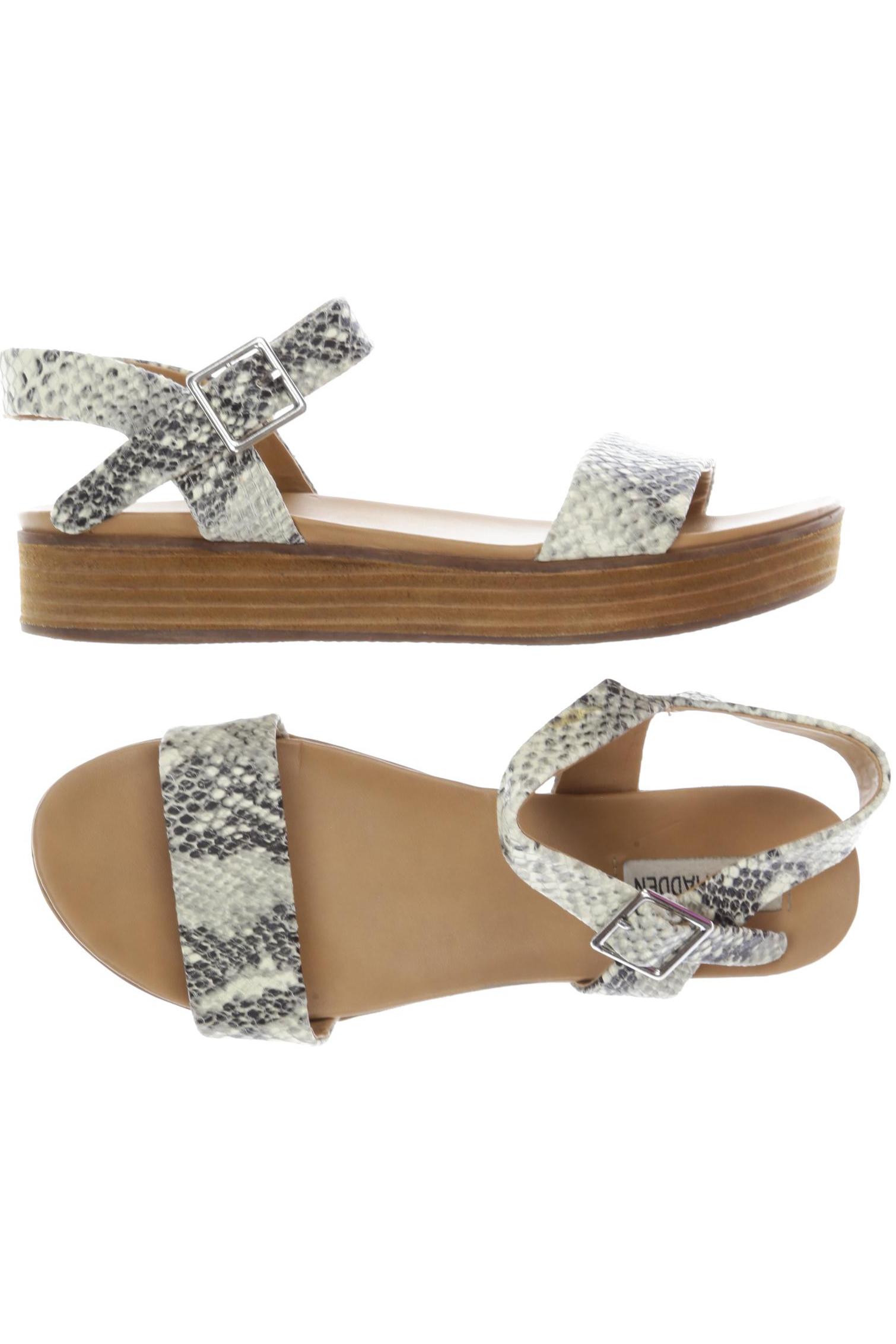 

Steve Madden Damen Sandale, grau, Gr. 39