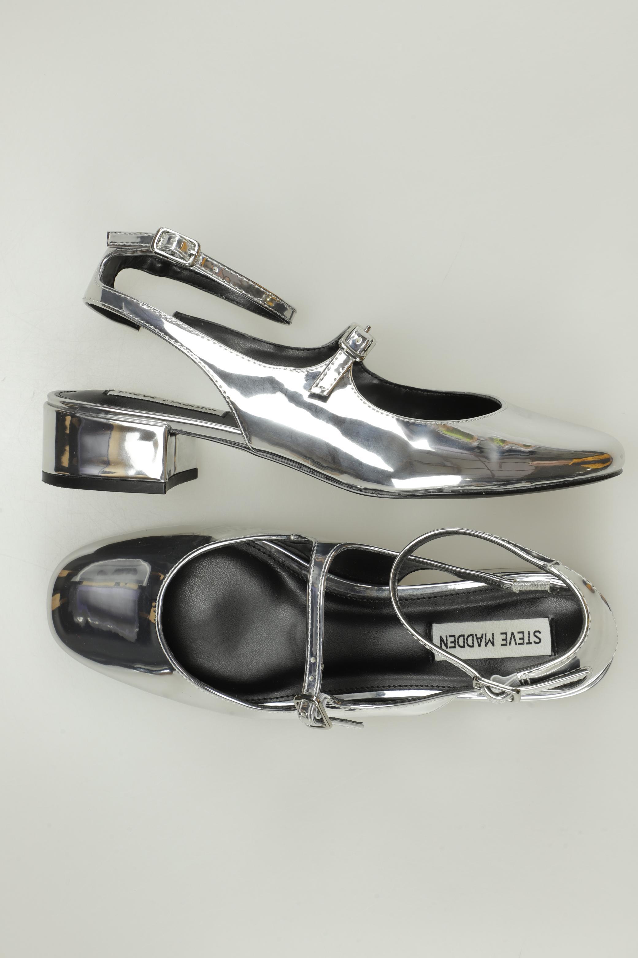 

Steve Madden Damen Sandale, silber, Gr. 37