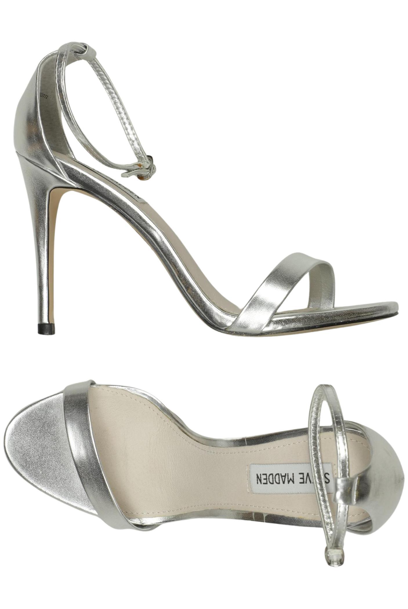 

Steve Madden Damen Sandale, silber, Gr. 40
