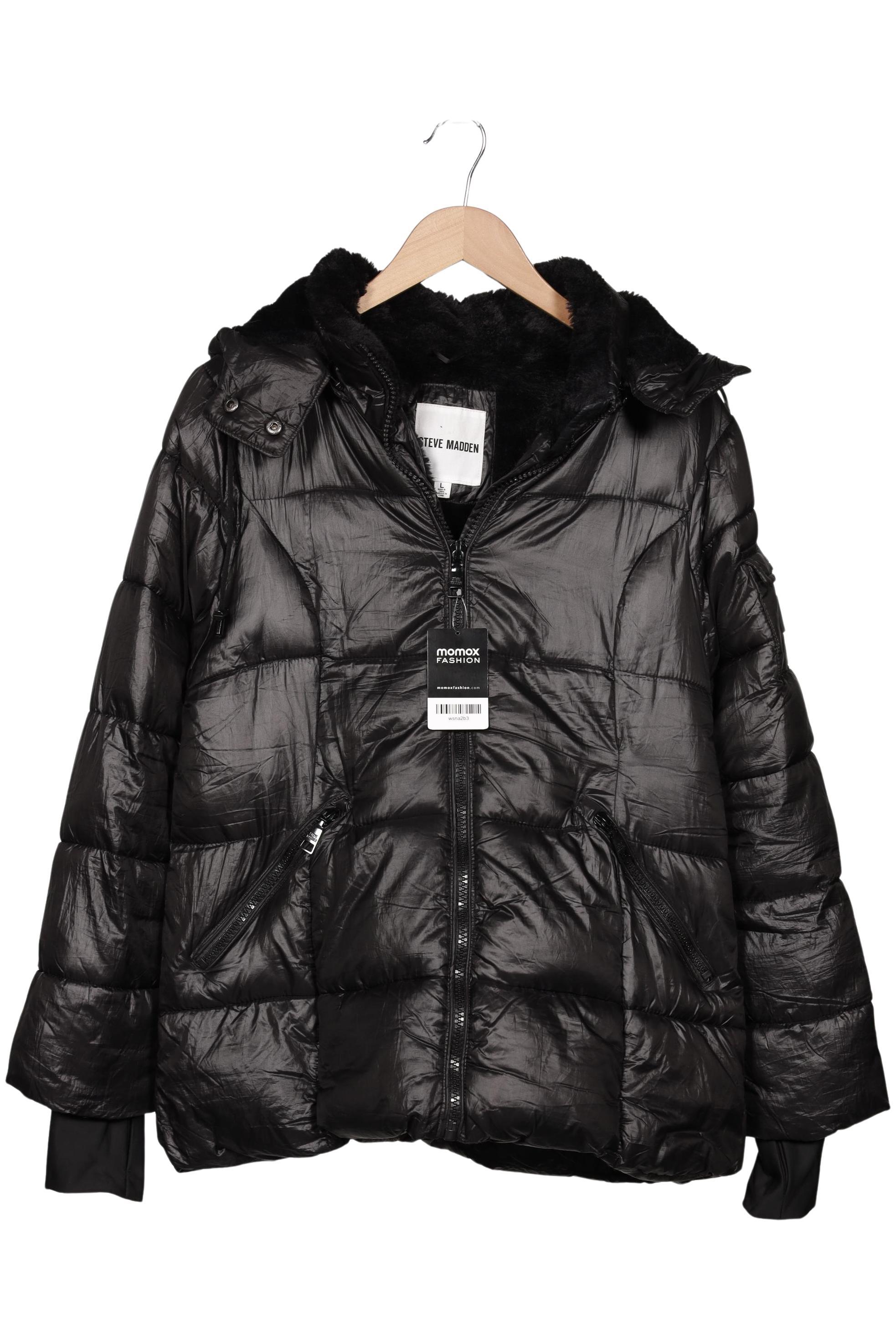 

Steve Madden Damen Jacke, schwarz, Gr. 42
