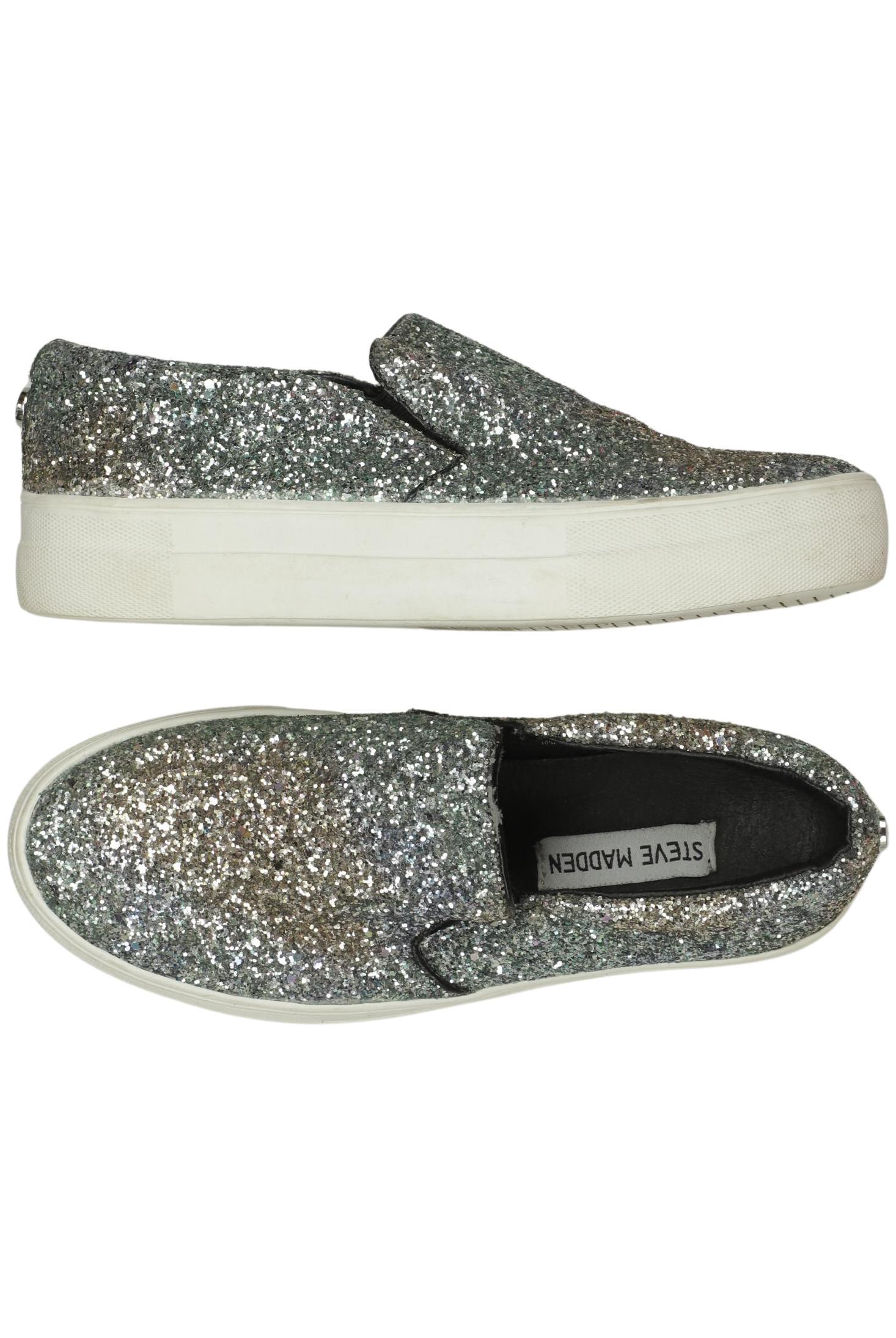 

Steve Madden Damen Halbschuh, silber, Gr. 7