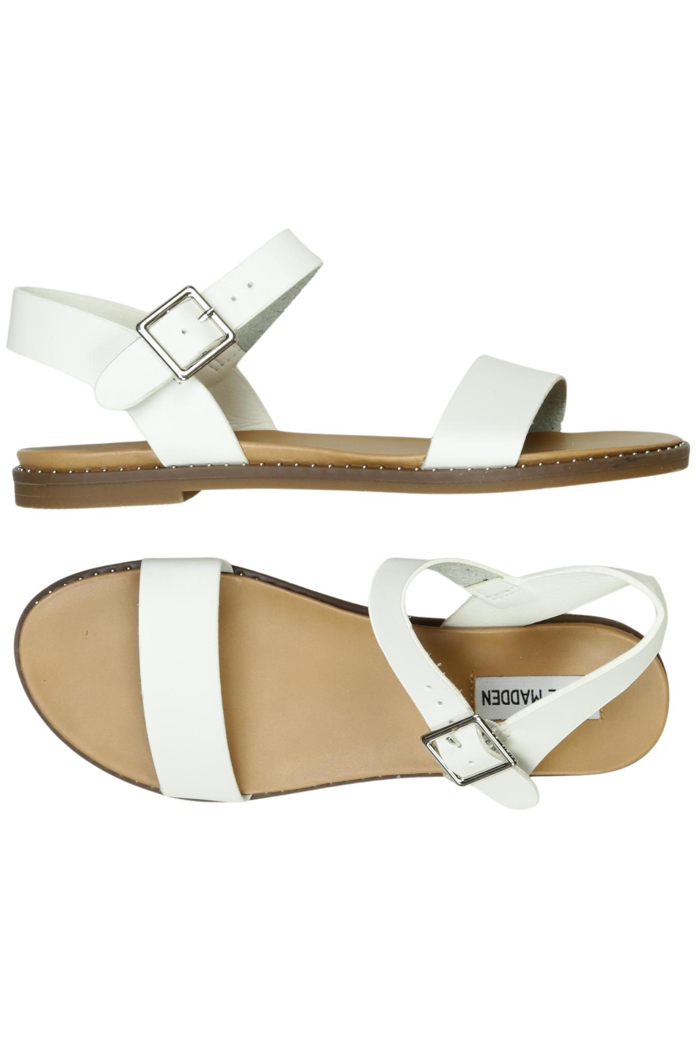 

Steve Madden Damen Sandale, weiß, Gr. 39
