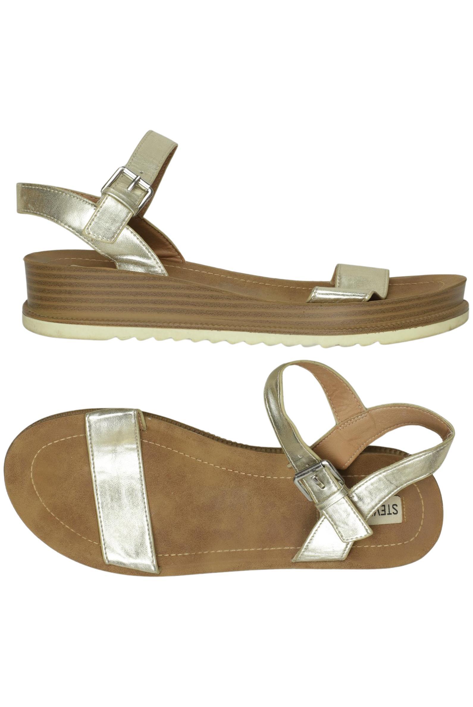 

Steve Madden Damen Sandale, gold, Gr. 39.5