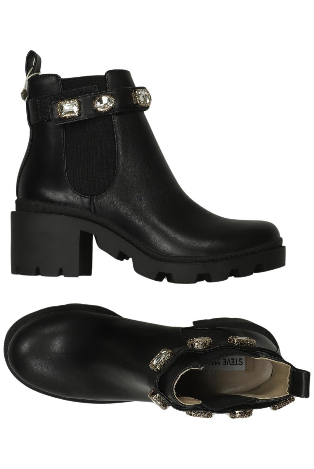 

Steve Madden Damen Stiefelette, schwarz, Gr. 7.5