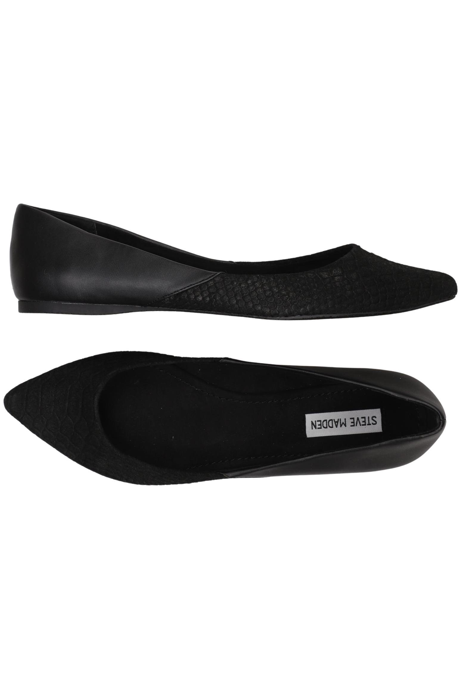 

Steve Madden Damen Ballerinas, schwarz, Gr. 11