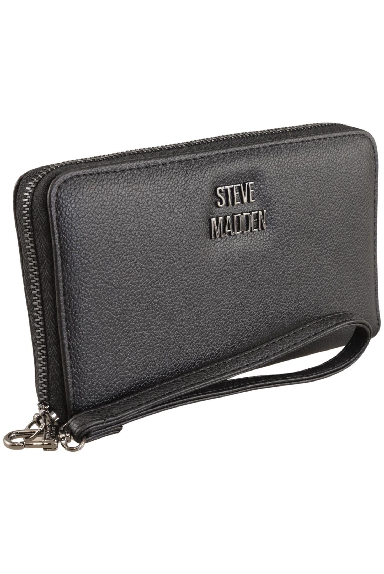 

Steve Madden Damen Portemonnaie, schwarz, Gr.