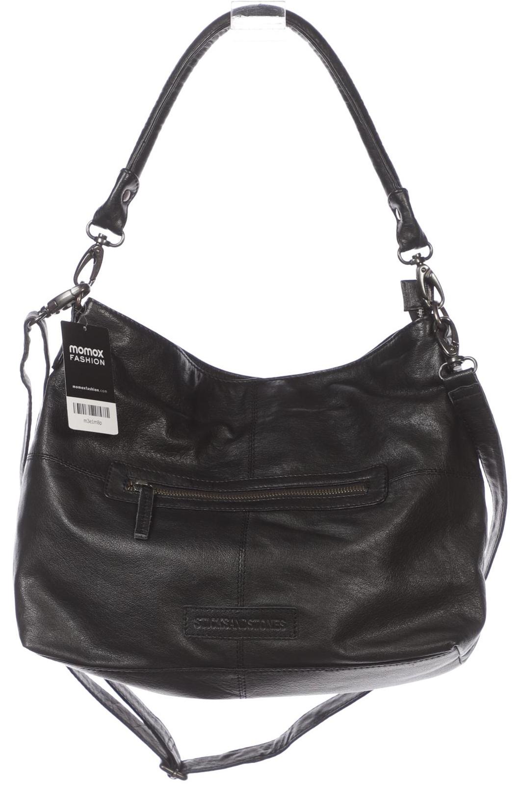 

Sticksandstones Damen Handtasche, schwarz, Gr.