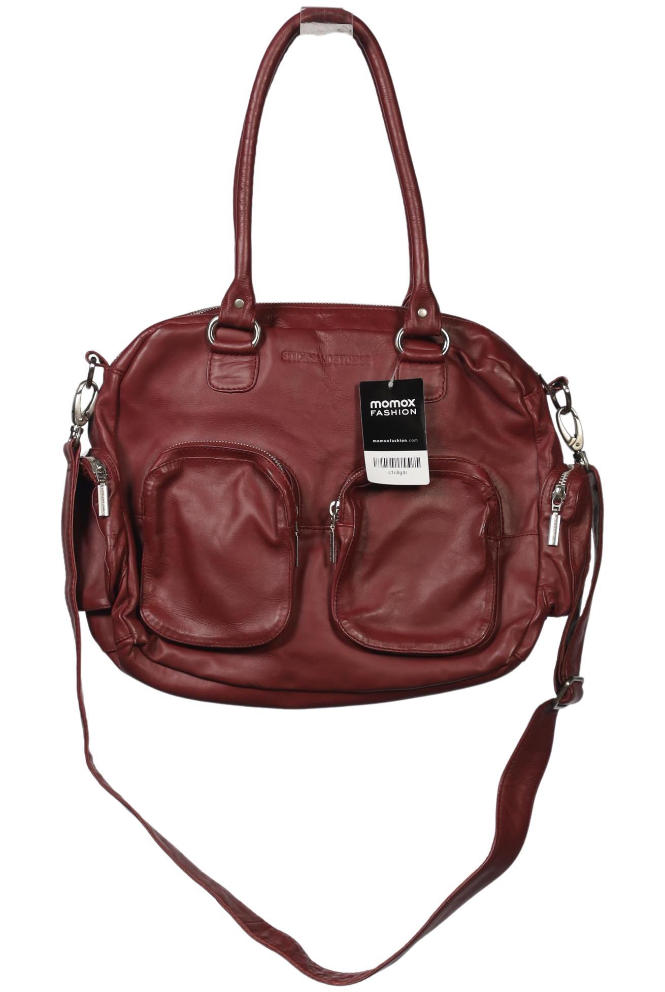 

Sticksandstones Damen Handtasche, bordeaux, Gr.