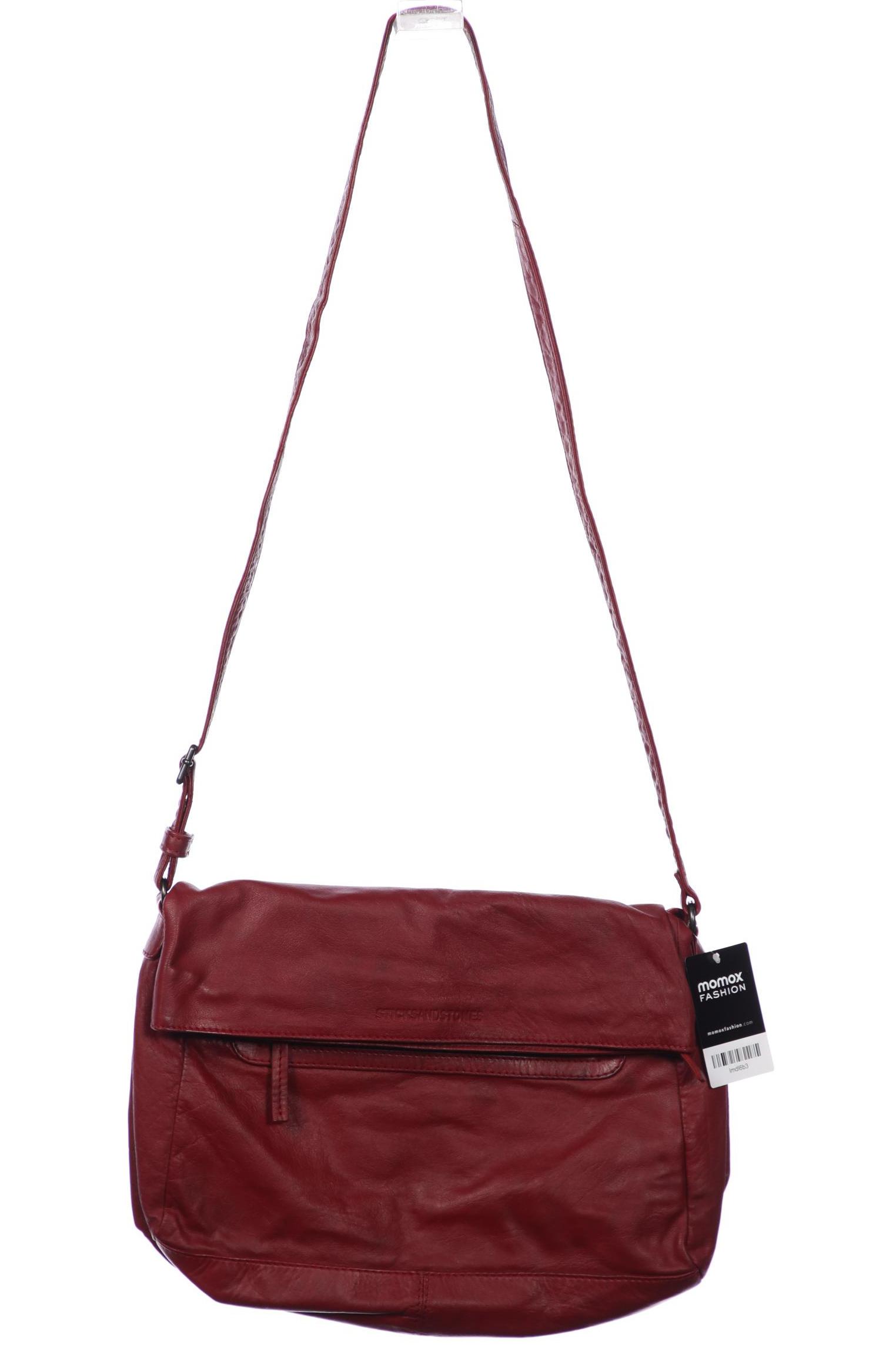 

STICKSANDSTONES Damen Handtasche, bordeaux