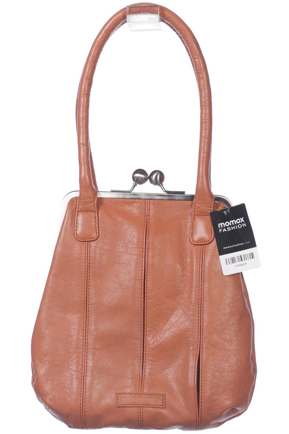 

Sticksandstones Damen Handtasche, orange, Gr.