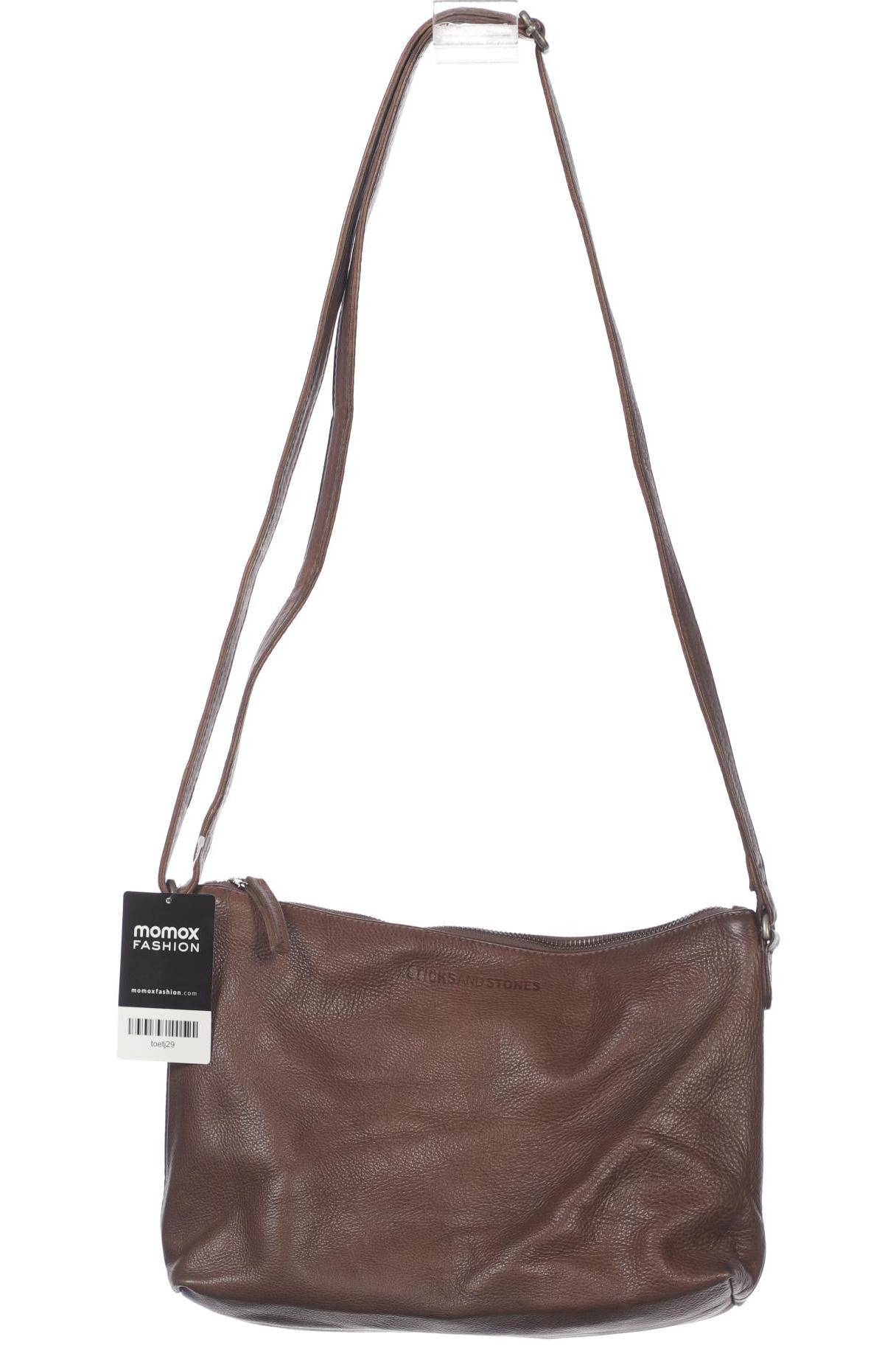 

STICKSANDSTONES Damen Handtasche, braun