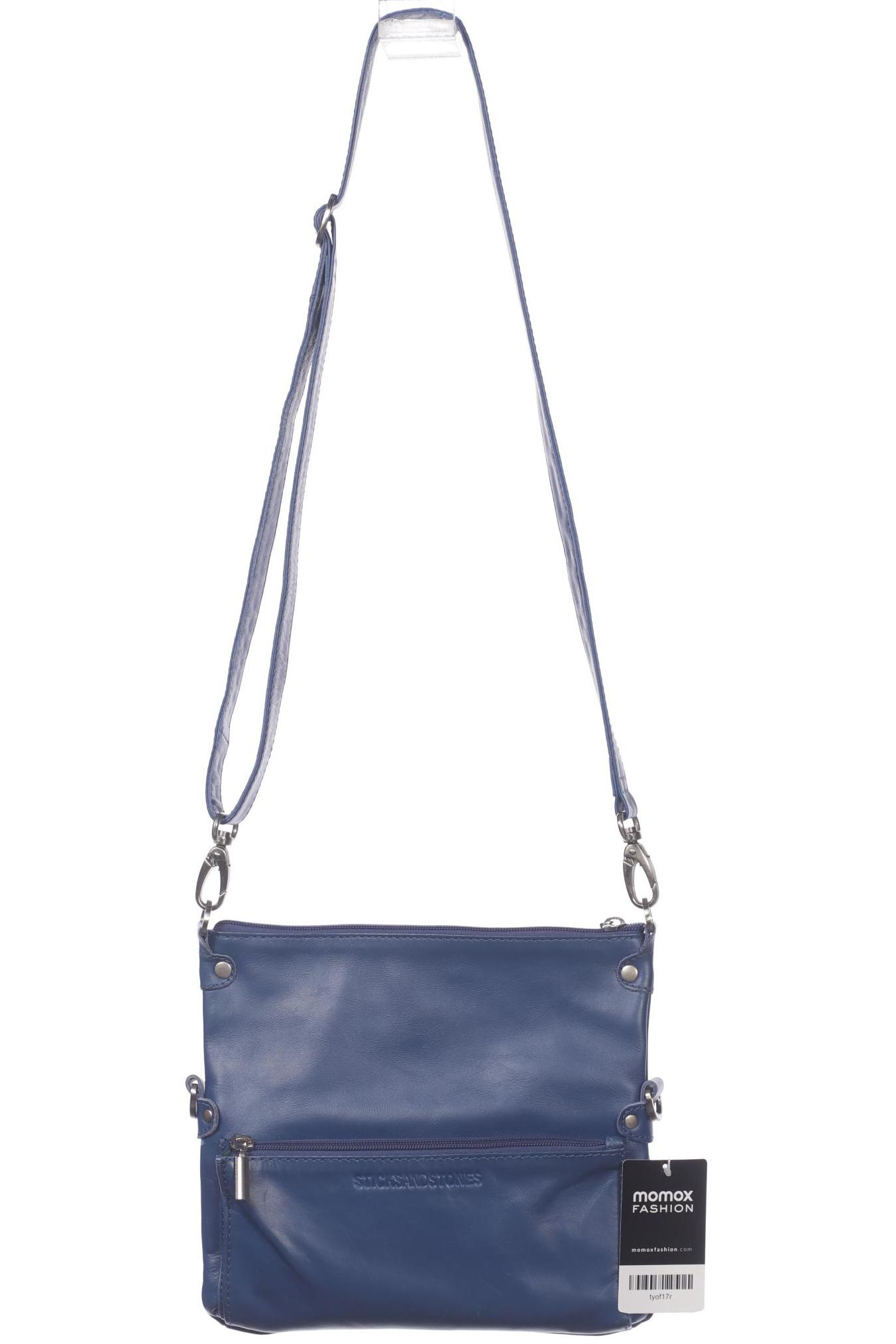 

Sticksandstones Damen Handtasche, blau, Gr.