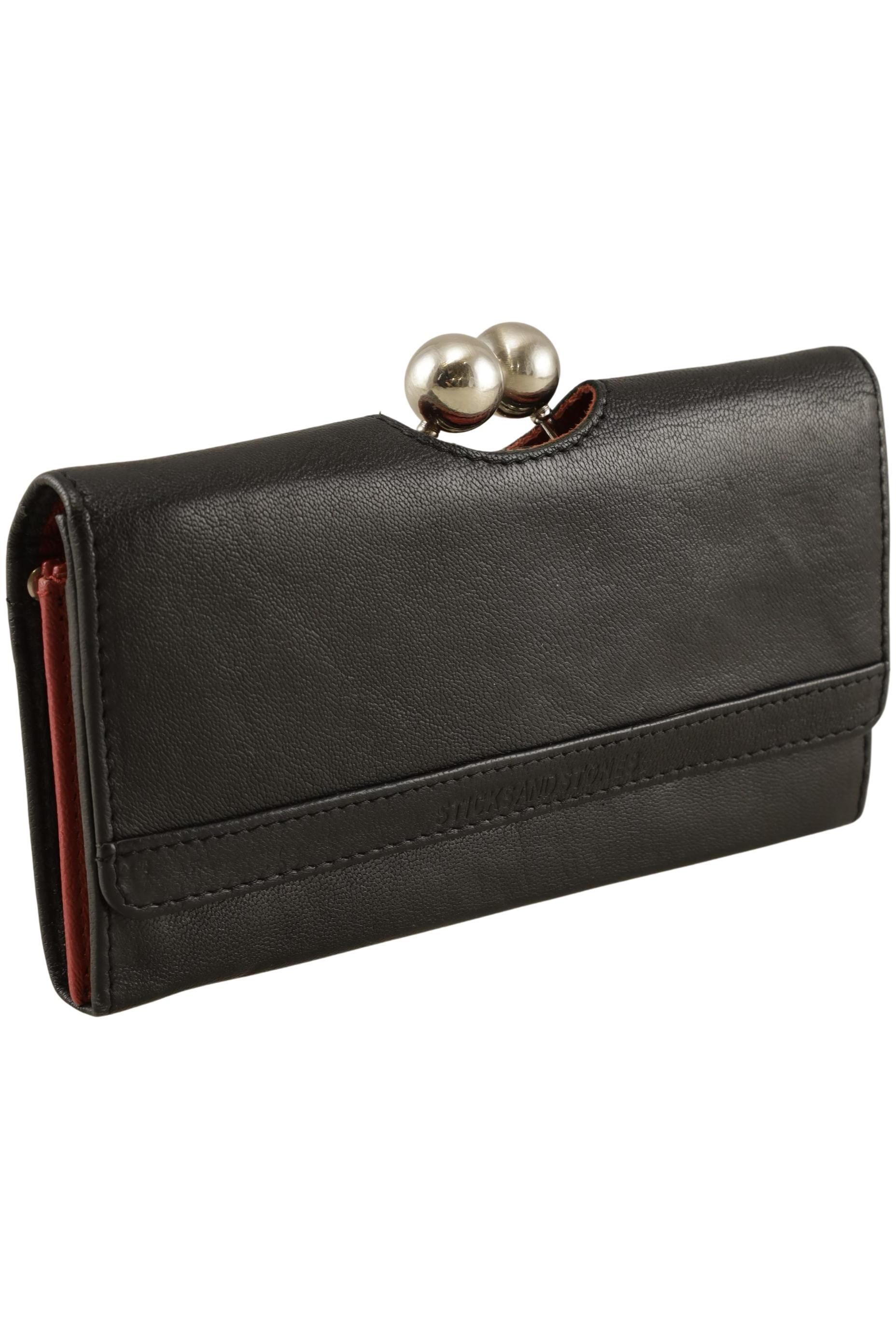 

Sticksandstones Damen Portemonnaie, schwarz, Gr.