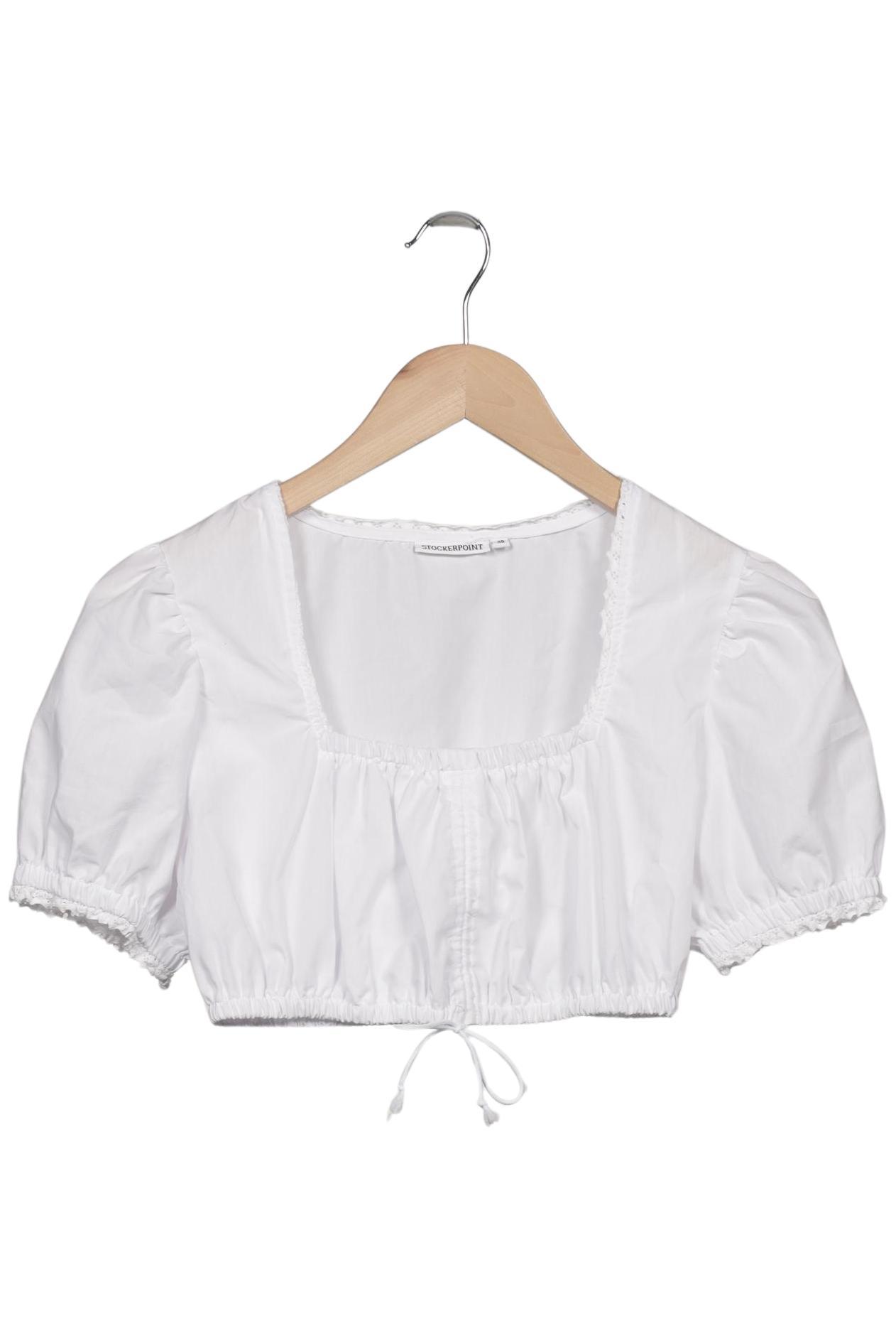 

Stockerpoint Damen Bluse, weiß, Gr. 38