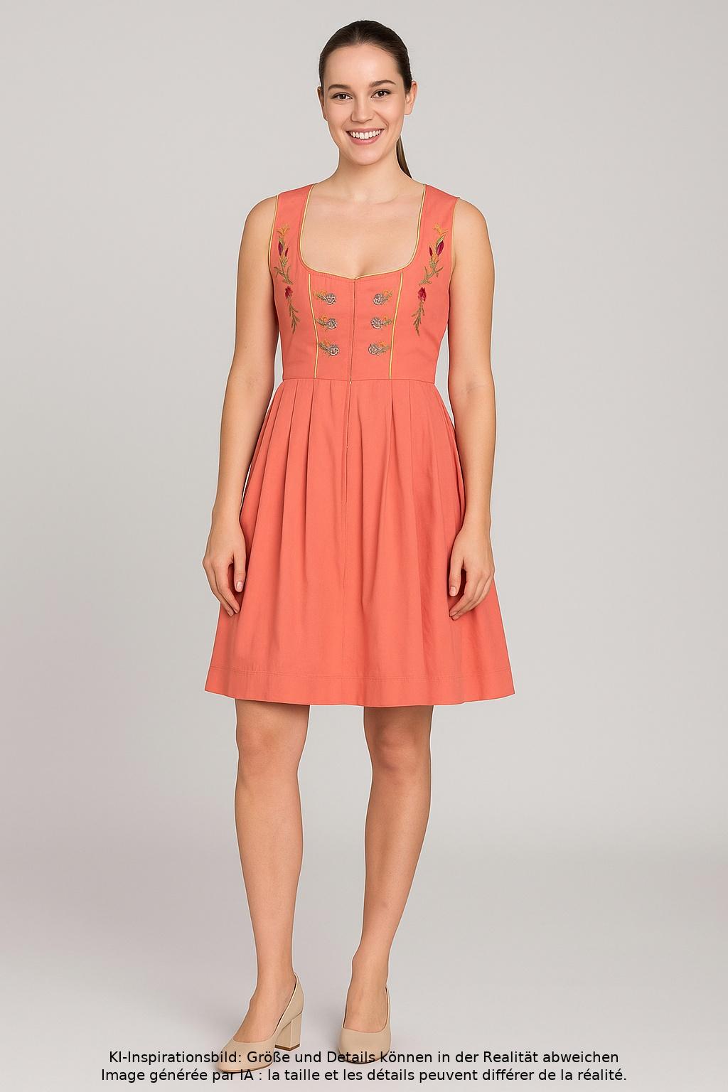 

Stockerpoint Damen Kleid, orange, Gr. 34