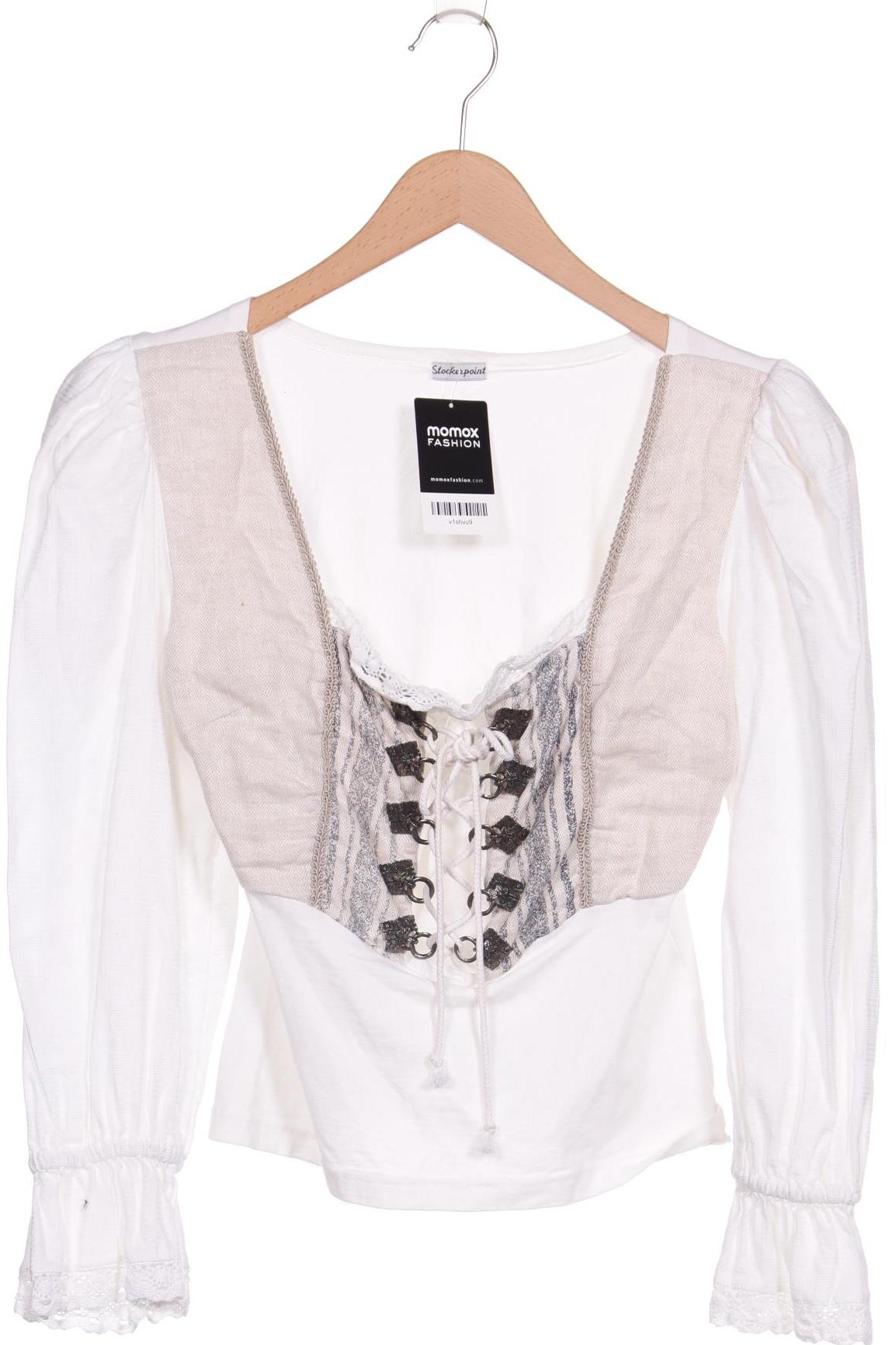 

Stockerpoint Damen Langarmshirt, weiß, Gr. 36