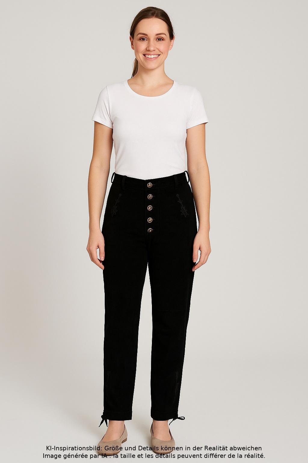 

Stockerpoint Damen Stoffhose, schwarz, Gr. 40