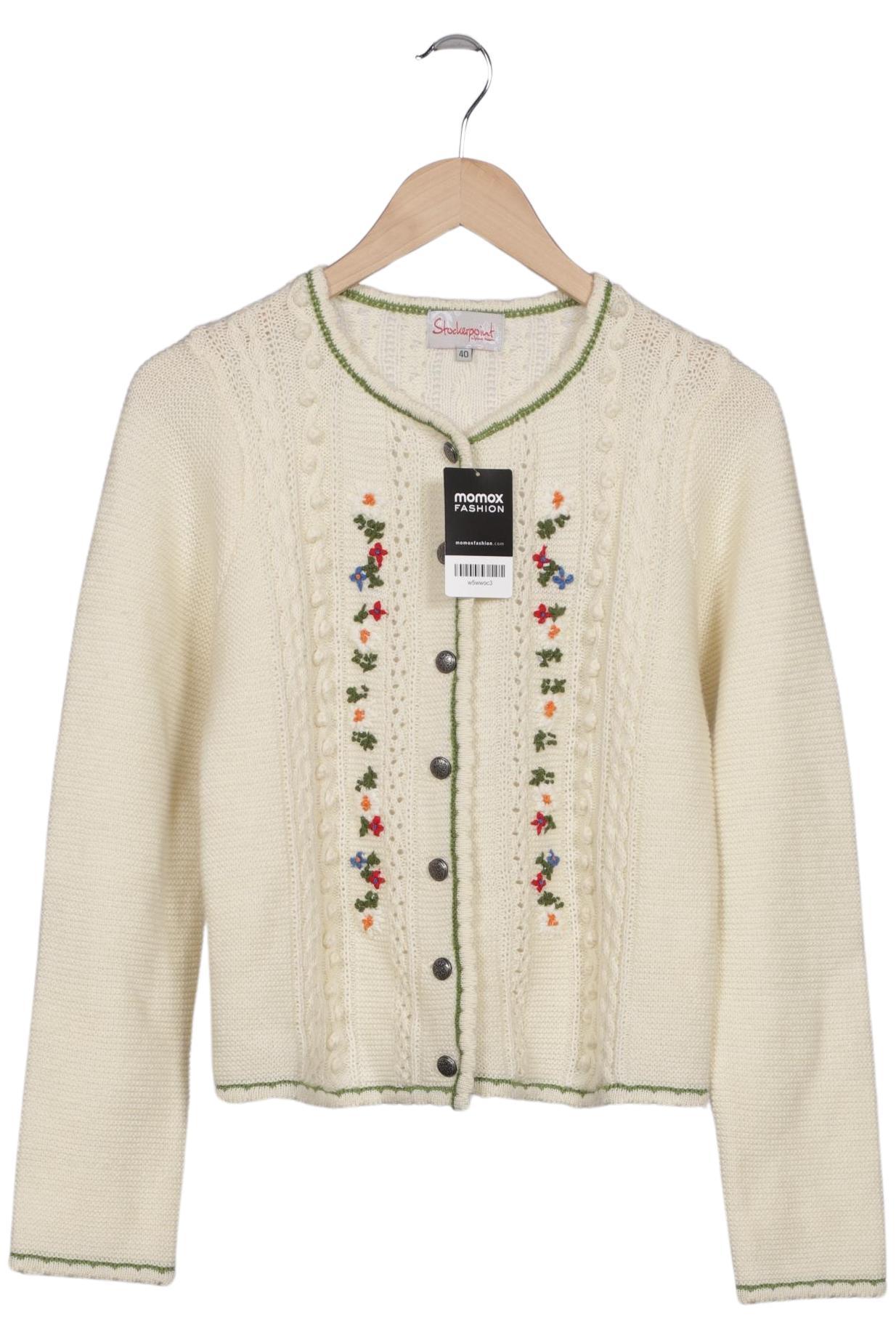 

Stockerpoint Damen Strickjacke, cremeweiß, Gr. 40