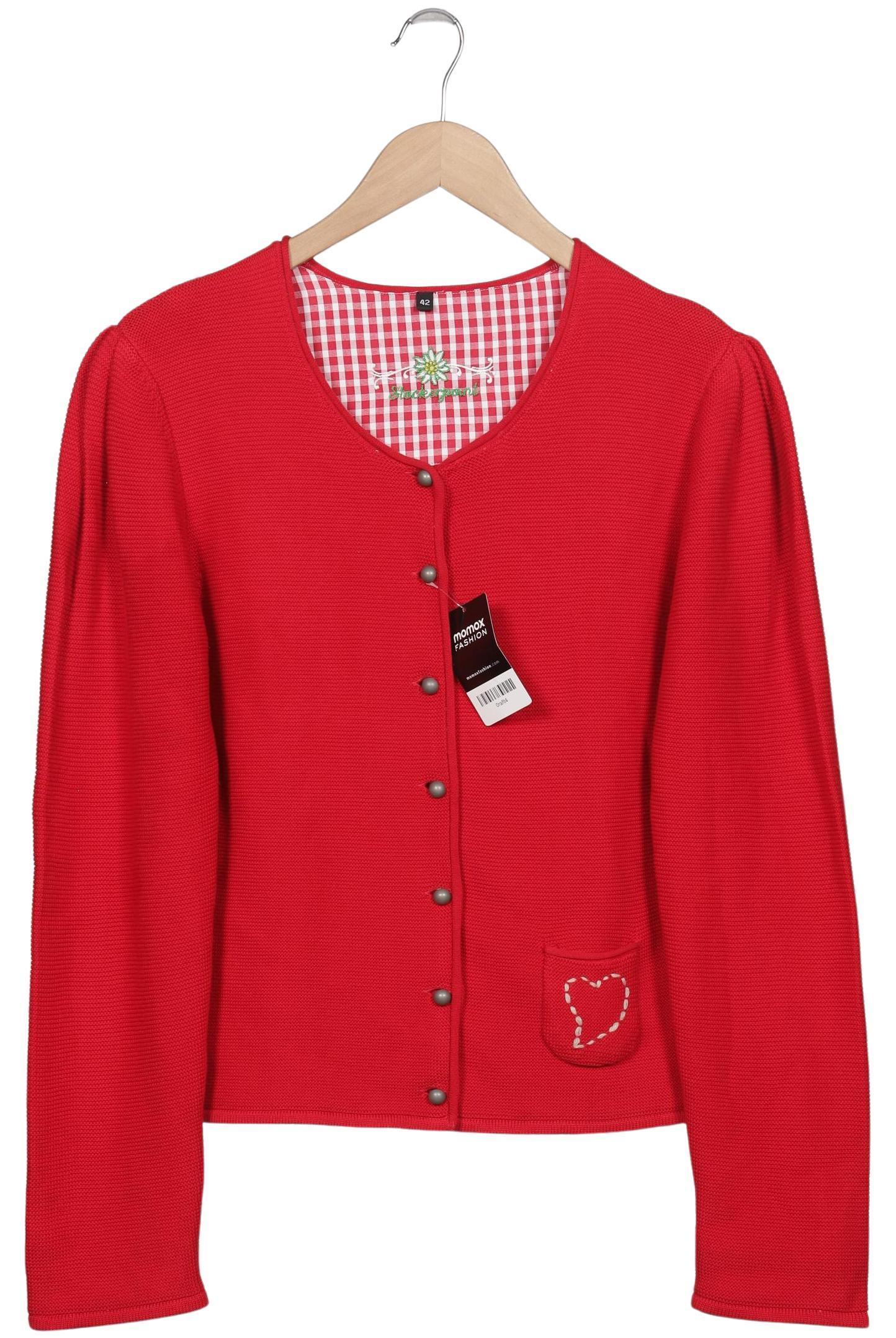 

Stockerpoint Damen Strickjacke, rot, Gr. 42