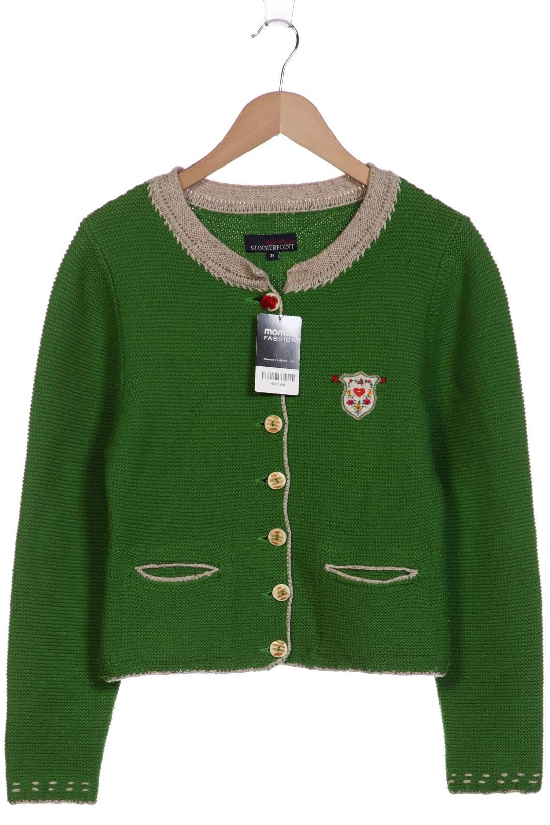 

Stockerpoint Damen Strickjacke, grün, Gr. 36