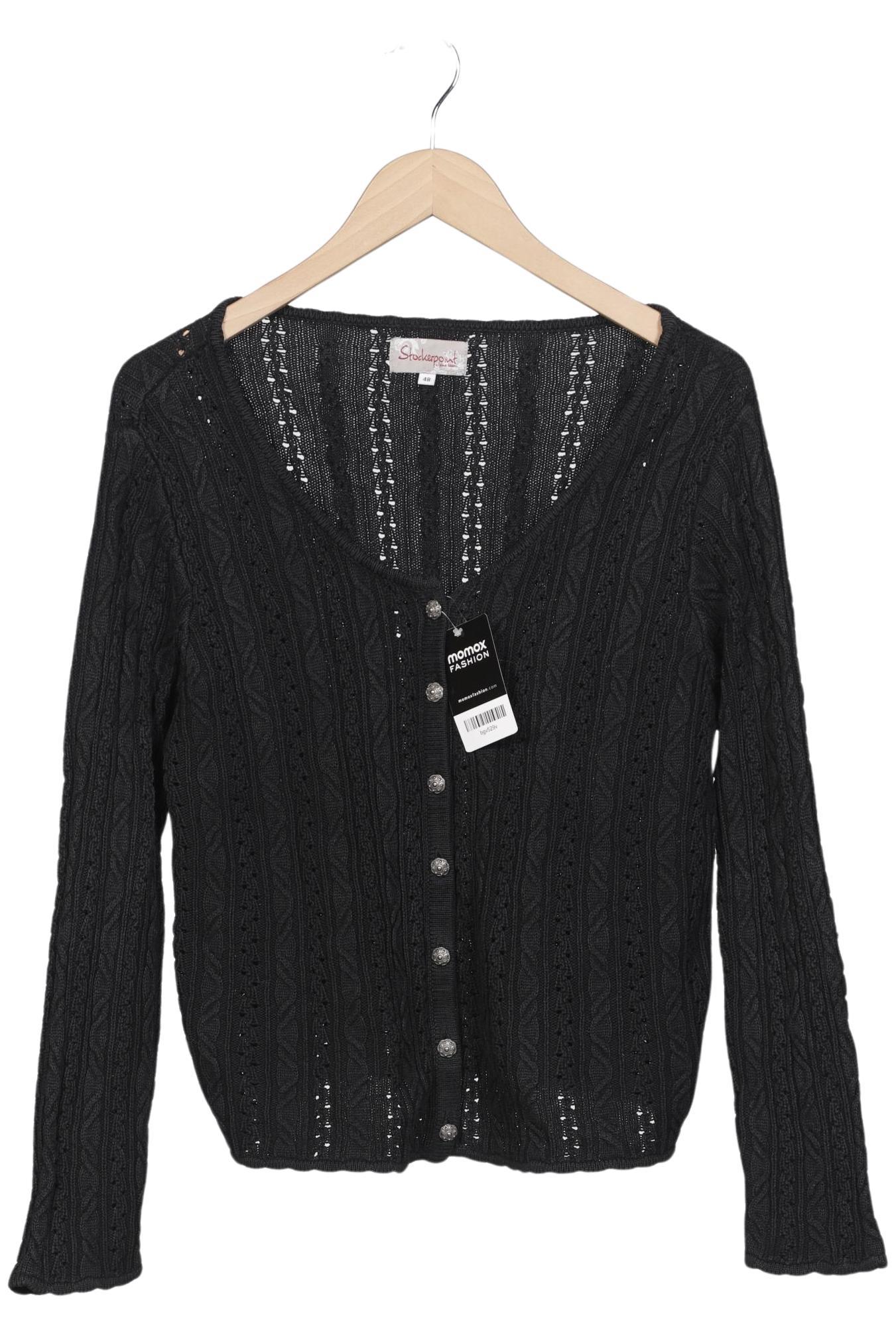 

Stockerpoint Damen Strickjacke, schwarz, Gr. 48