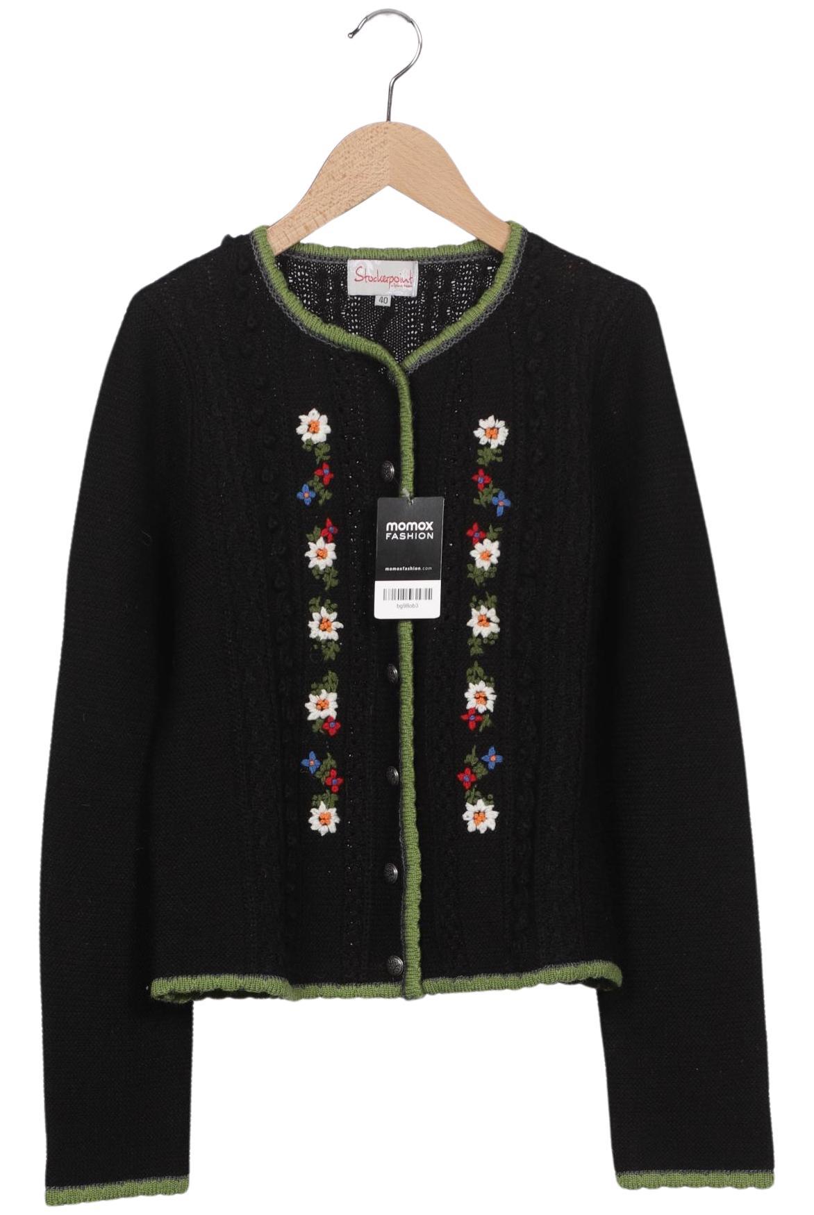 

Stockerpoint Damen Strickjacke, schwarz, Gr. 40