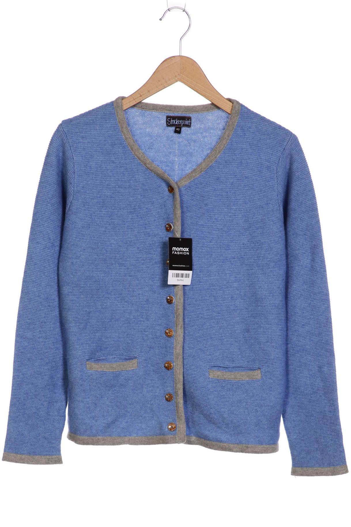 

Stockerpoint Damen Strickjacke, blau, Gr. 40