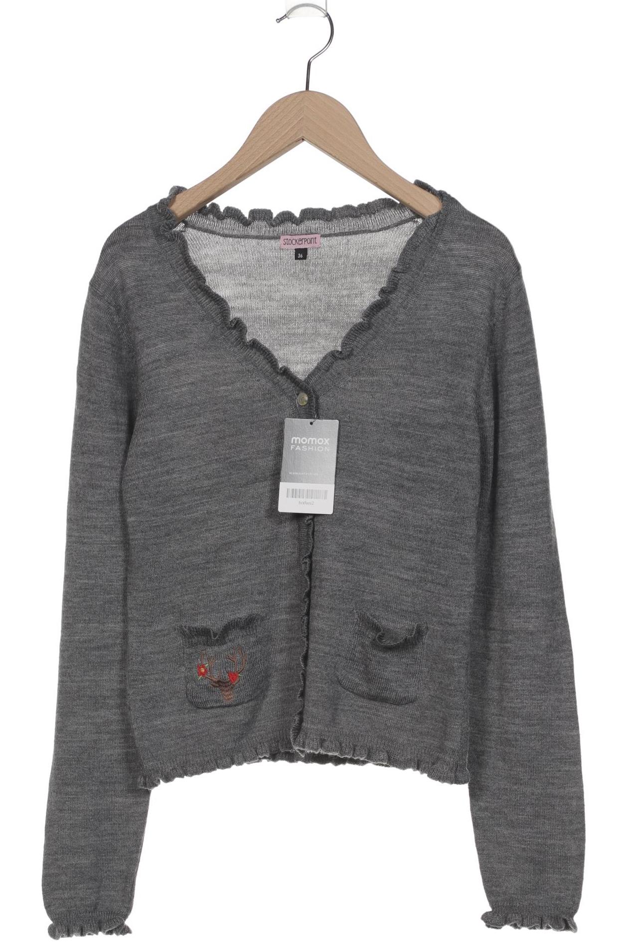

Stockerpoint Damen Strickjacke, grau, Gr. 36