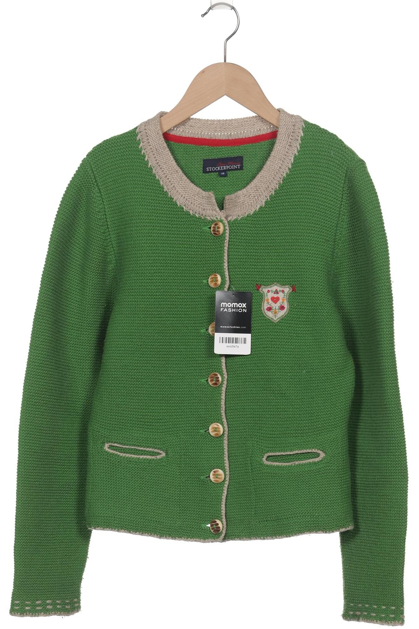 

Stockerpoint Damen Strickjacke, grün, Gr. 38