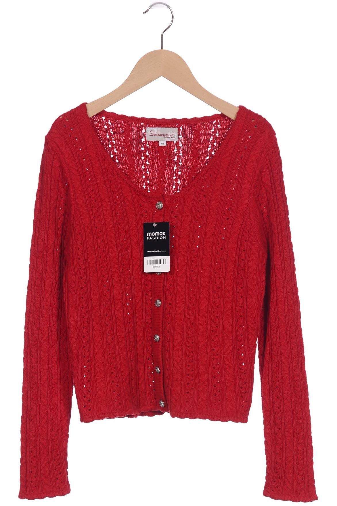 

Stockerpoint Damen Strickjacke, rot, Gr. 40