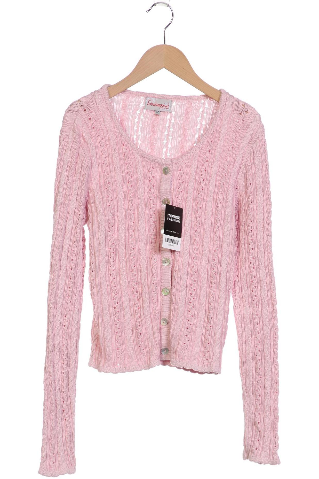 

Stockerpoint Damen Strickjacke, pink, Gr. 40