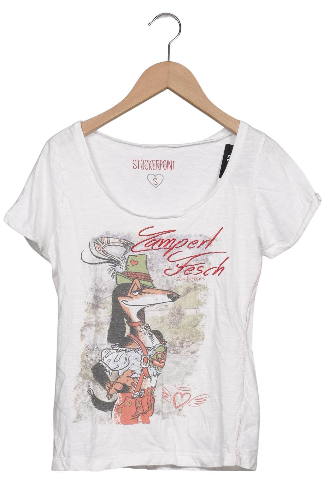 

Stockerpoint Damen T-Shirt, weiß, Gr. 36
