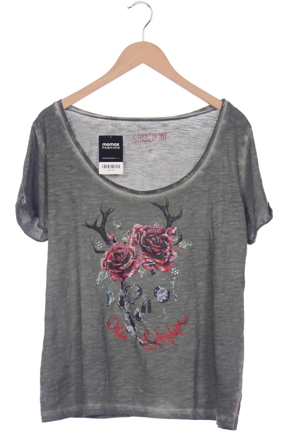 

Stockerpoint Damen T-Shirt, grau, Gr. 44