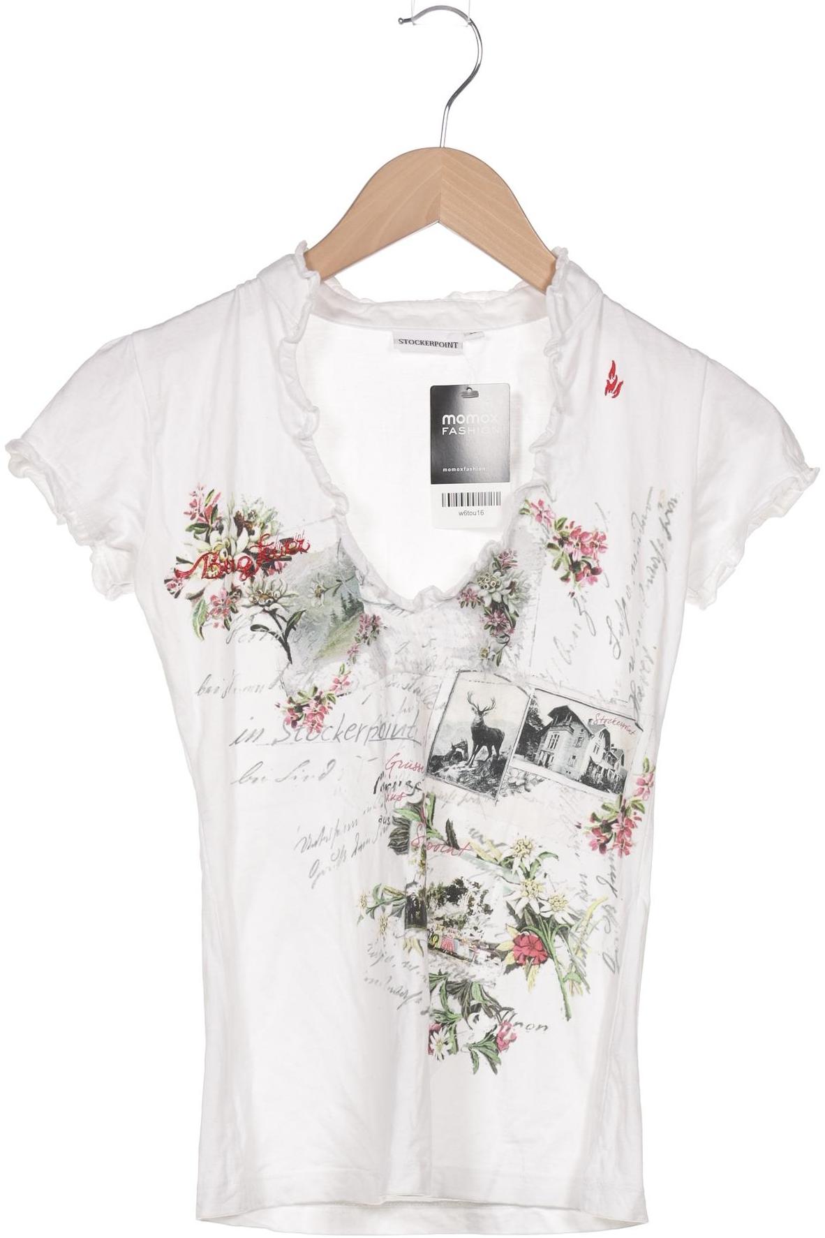 

Stockerpoint Damen T-Shirt, weiß, Gr. 34
