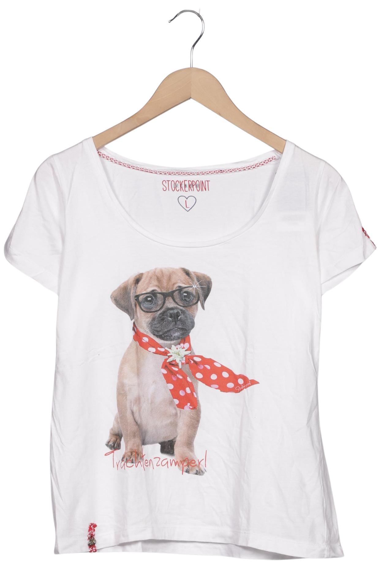 

Stockerpoint Damen T-Shirt, weiß, Gr. 42