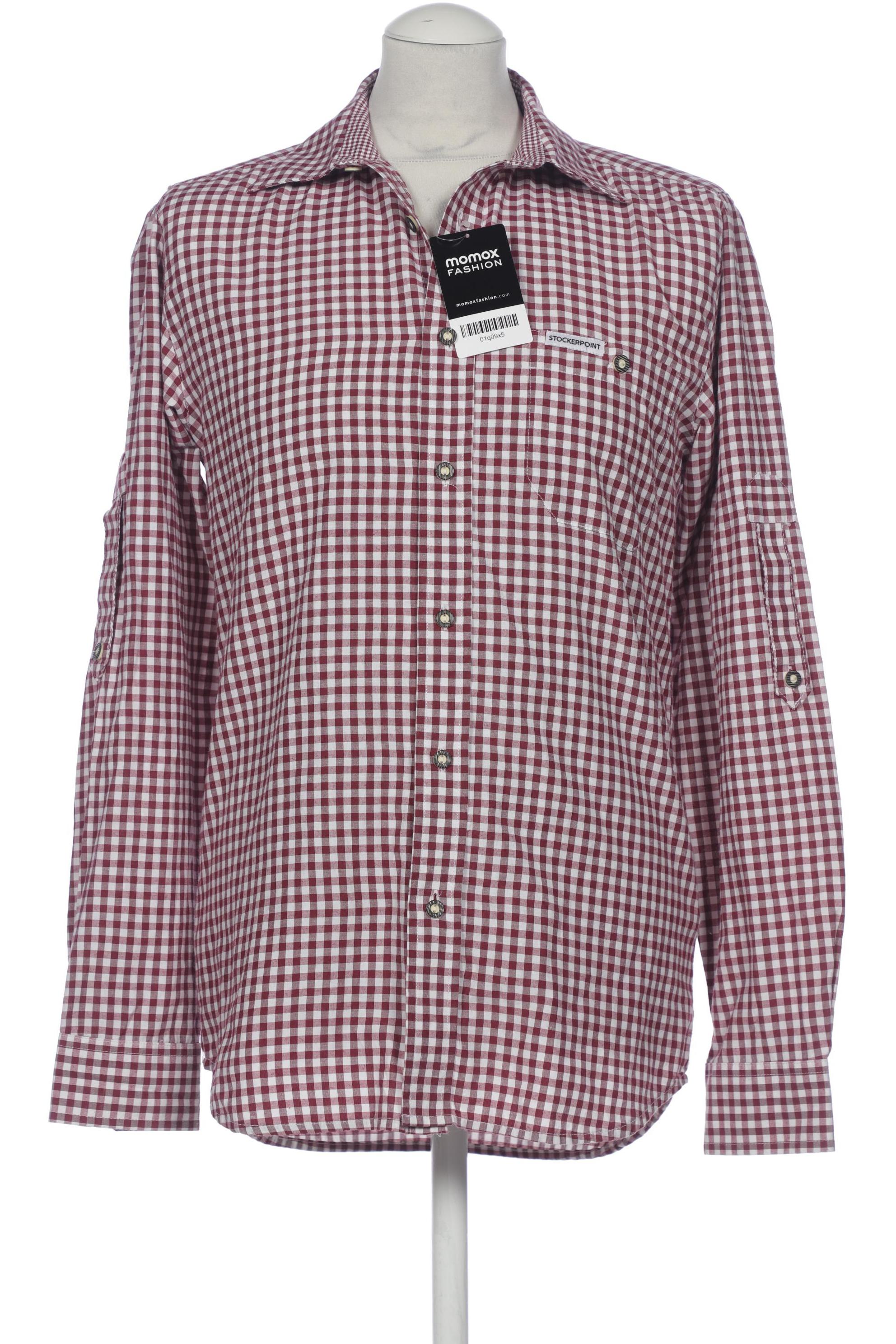 

Stockerpoint Herren Hemd, bordeaux, Gr. 46