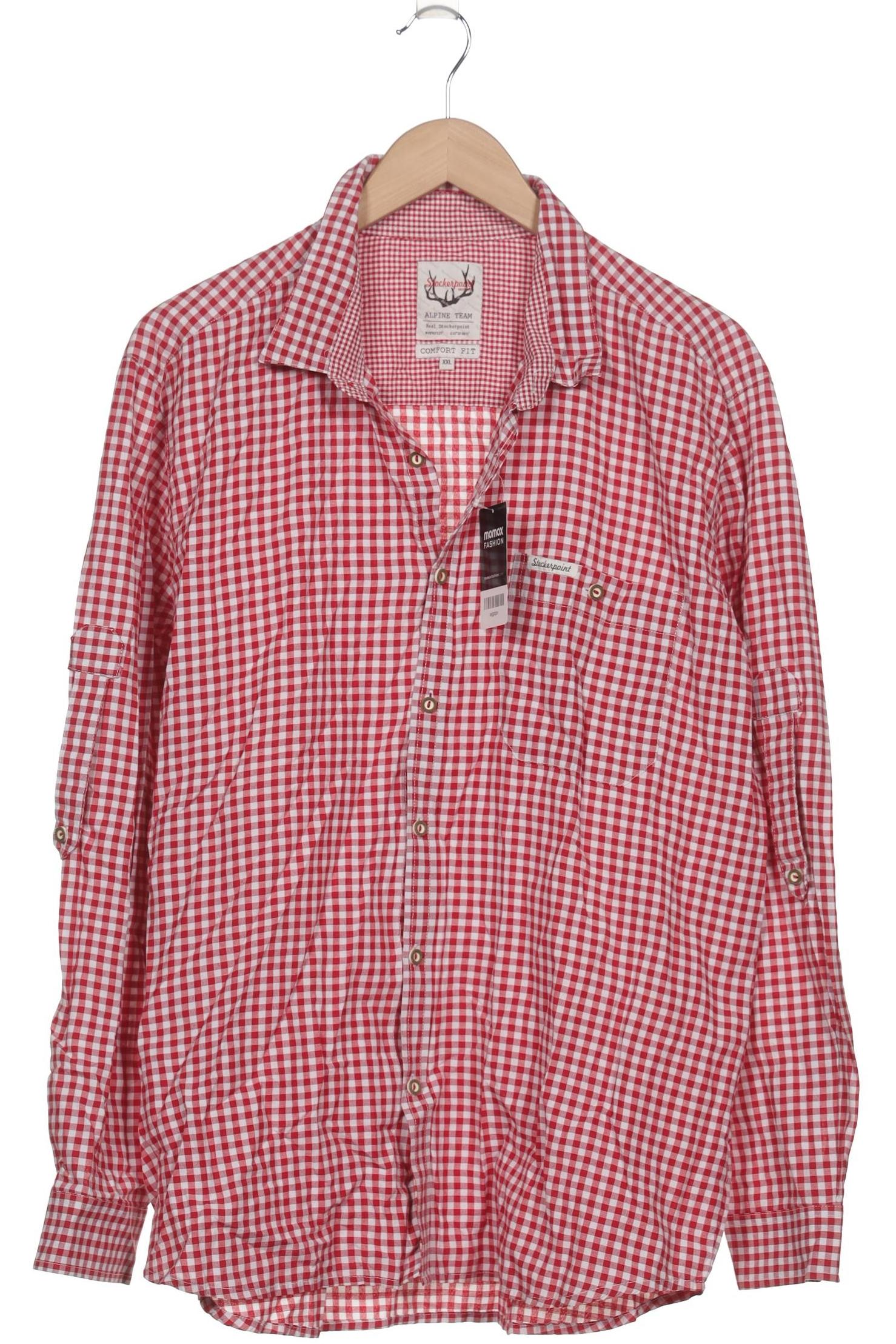 

Stockerpoint Herren Hemd, bordeaux, Gr. 56