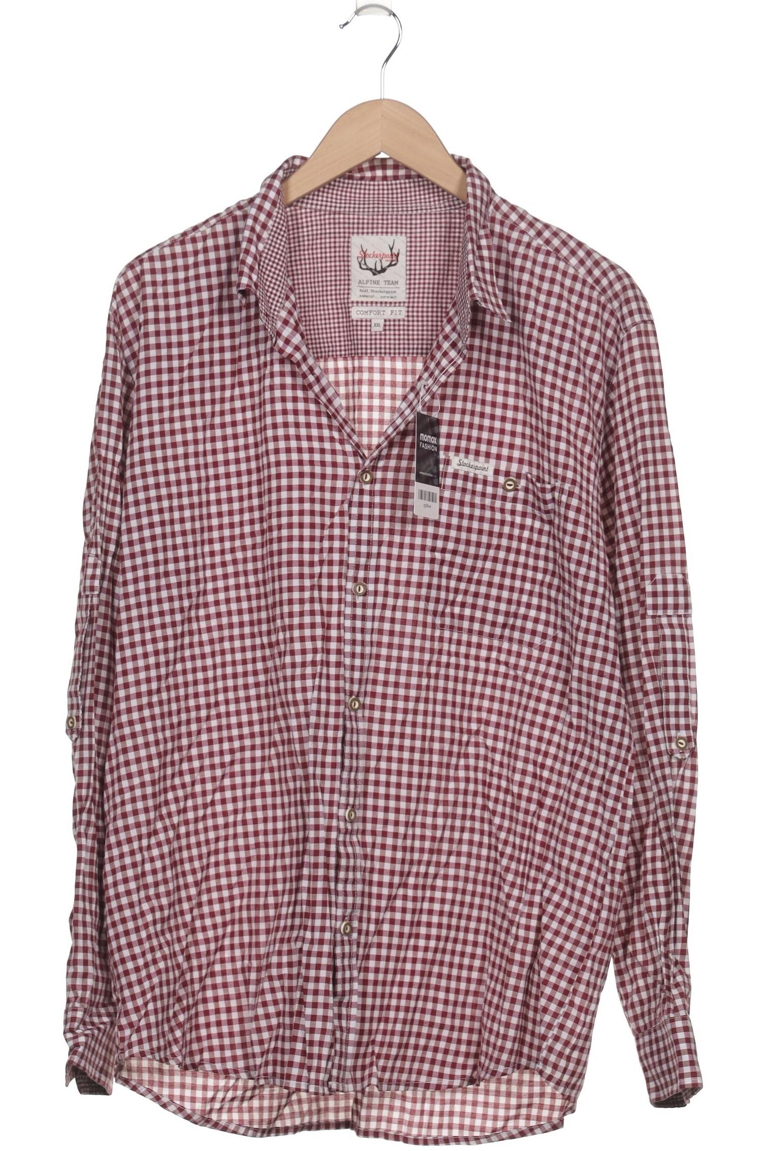 

Stockerpoint Herren Hemd, bordeaux, Gr. 56