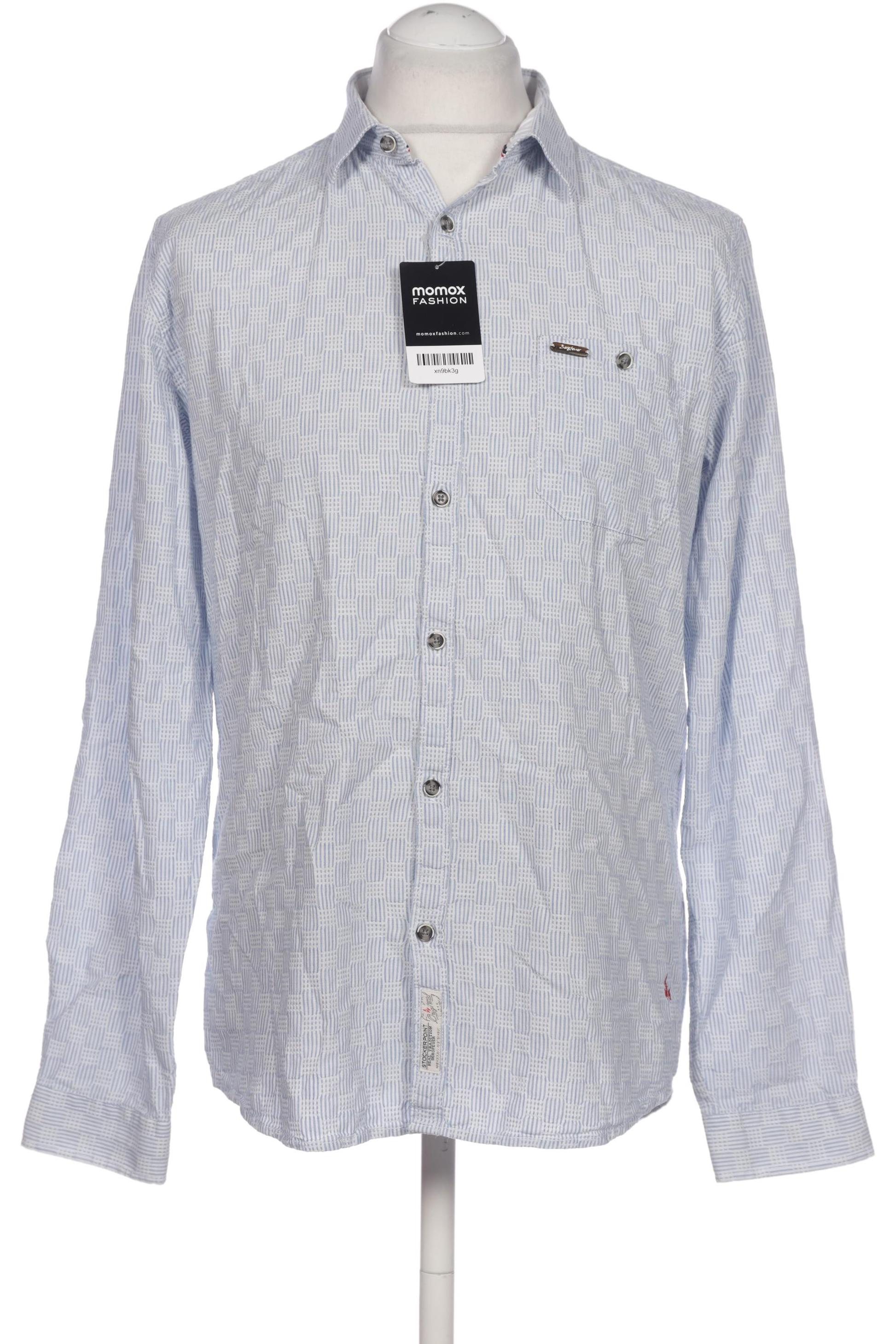 

Stockerpoint Herren Hemd, hellblau, Gr. 52