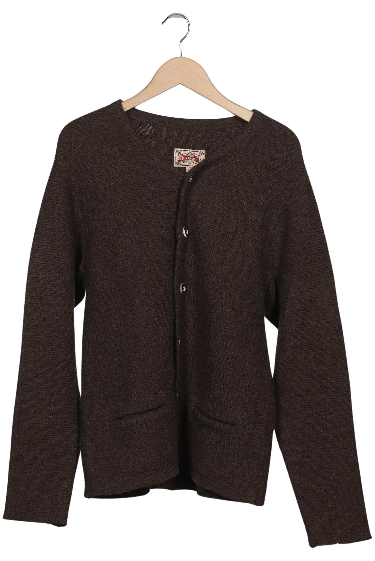 Thumbnail - Stockerpoint Herren Strickjacke, braun, Gr. 50