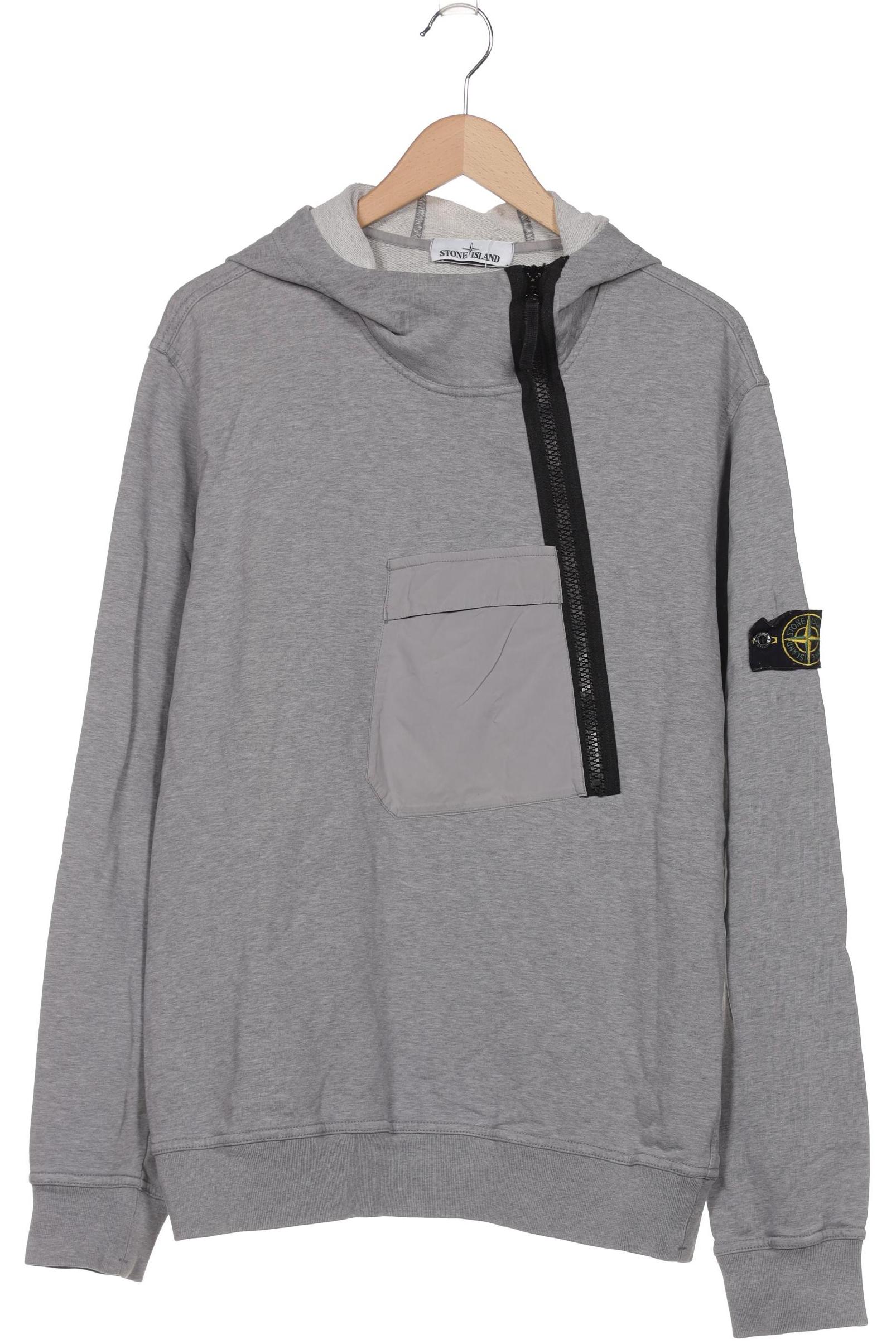 

Stone Island Herren Kapuzenpullover, grau, Gr. 56