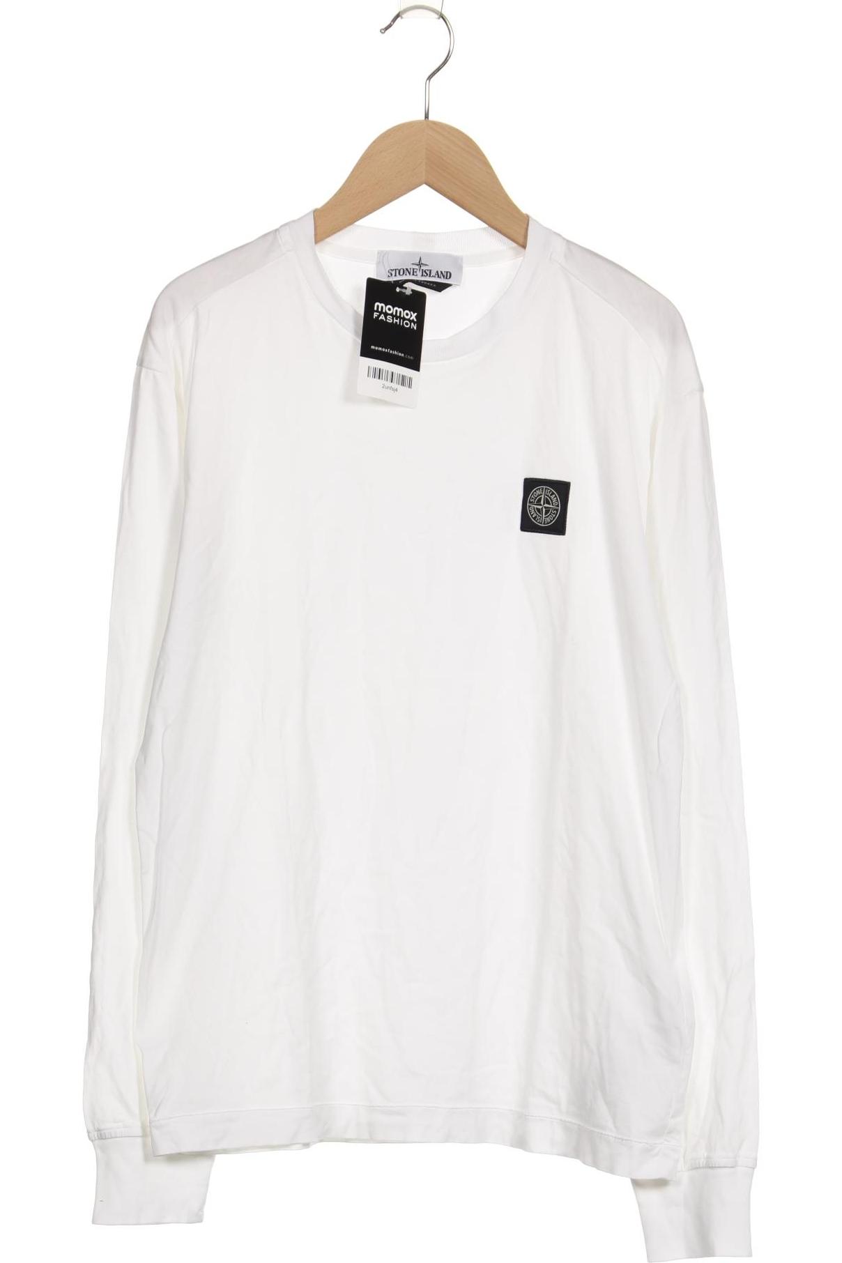 

Stone Island Herren Langarmshirt, weiß, Gr. 46