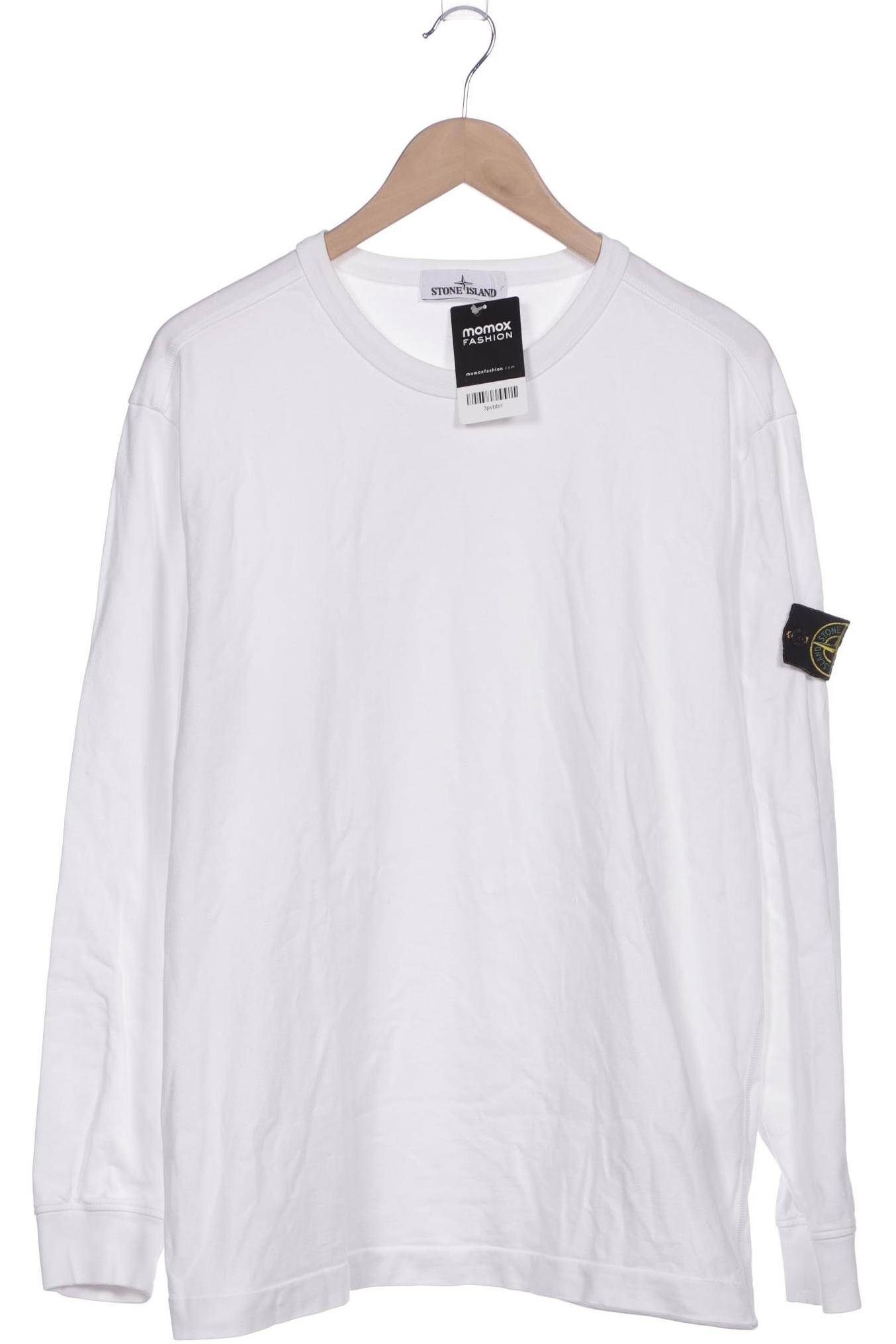 

Stone Island Herren Langarmshirt, weiß, Gr. 54