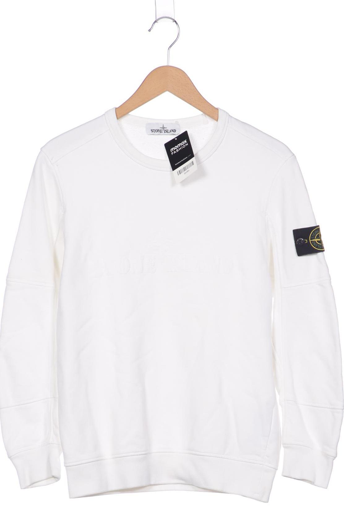 

Stone Island Herren Sweatshirt, weiß, Gr. 46