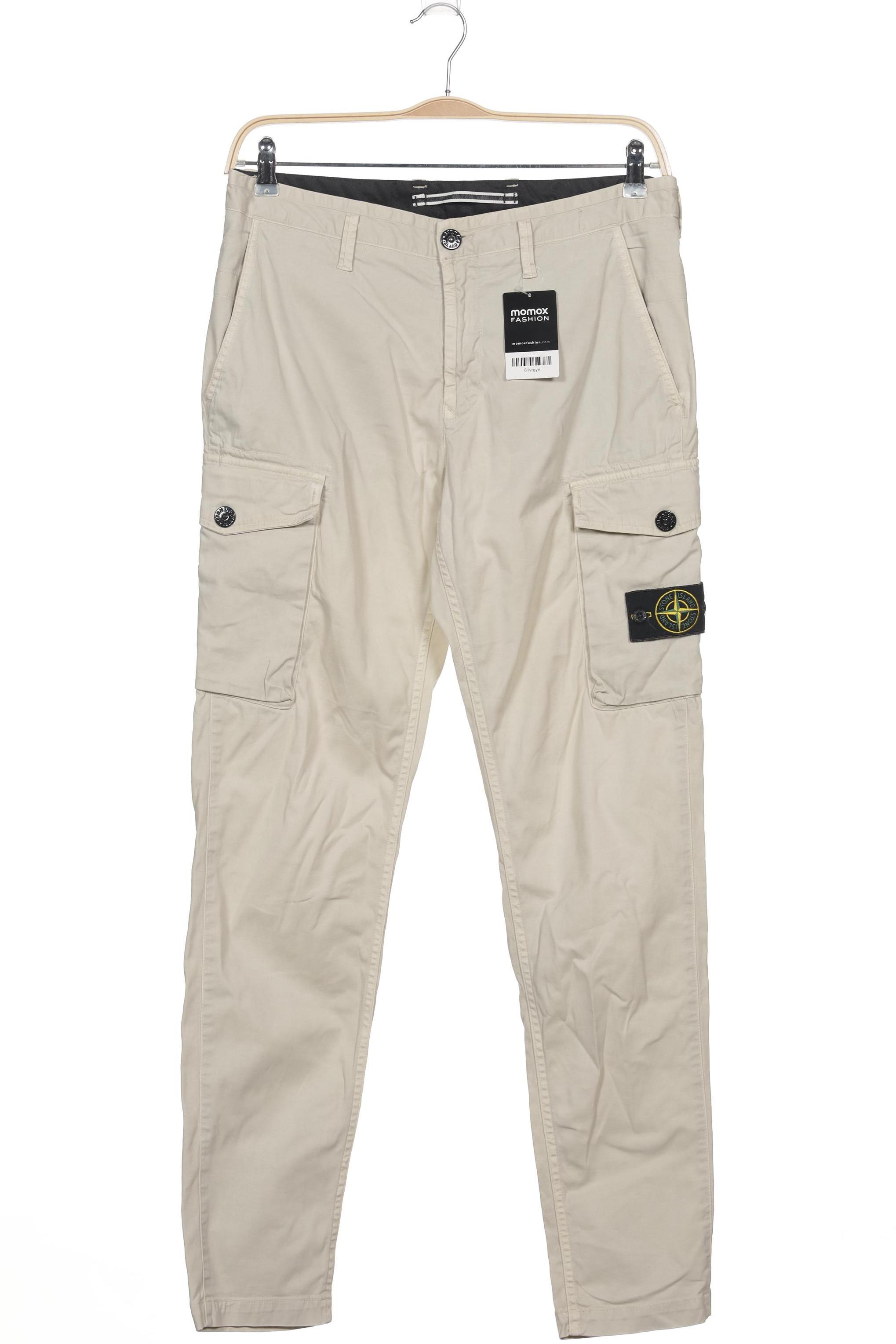 

Stone Island Herren Stoffhose, cremeweiß, Gr. 32