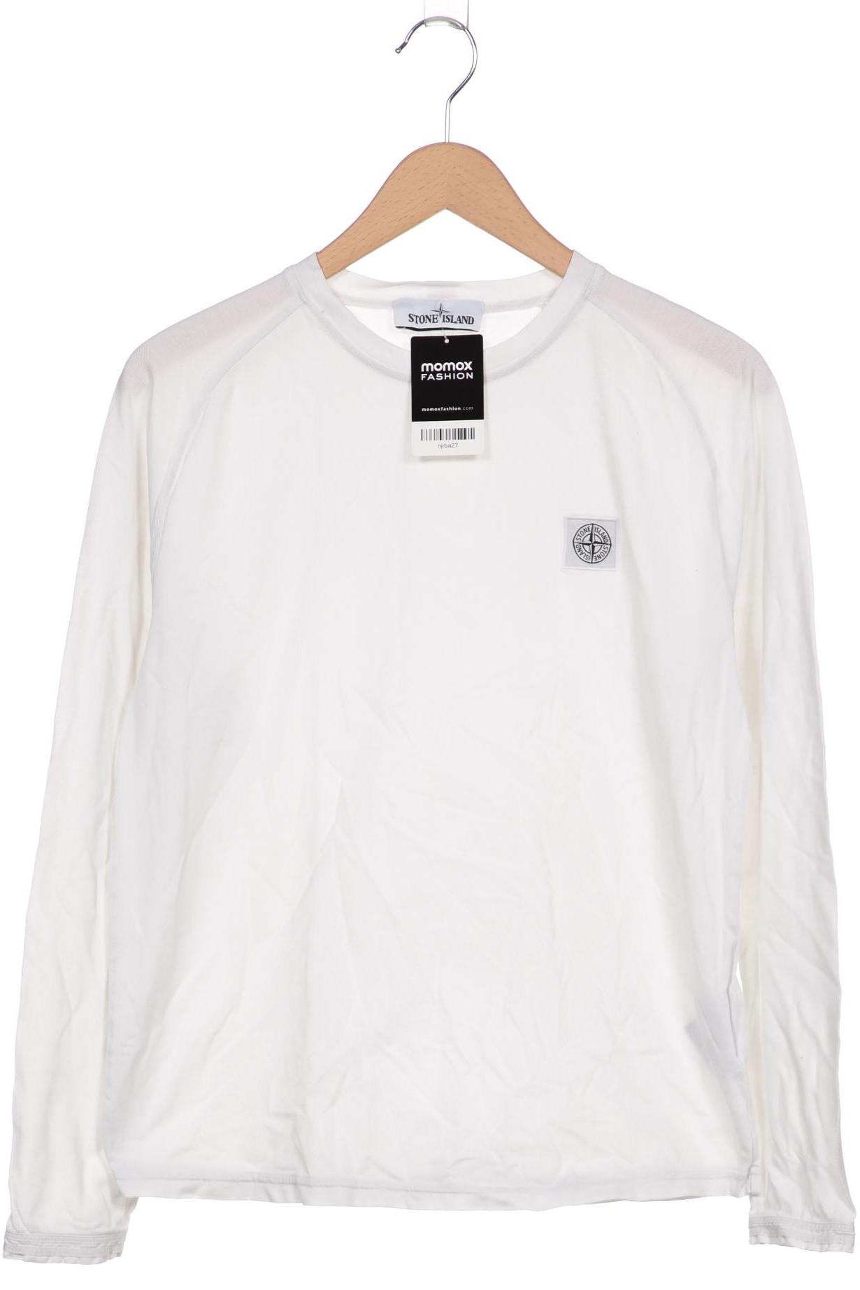 

Stone Island Herren Langarmshirt, weiß, Gr. 46
